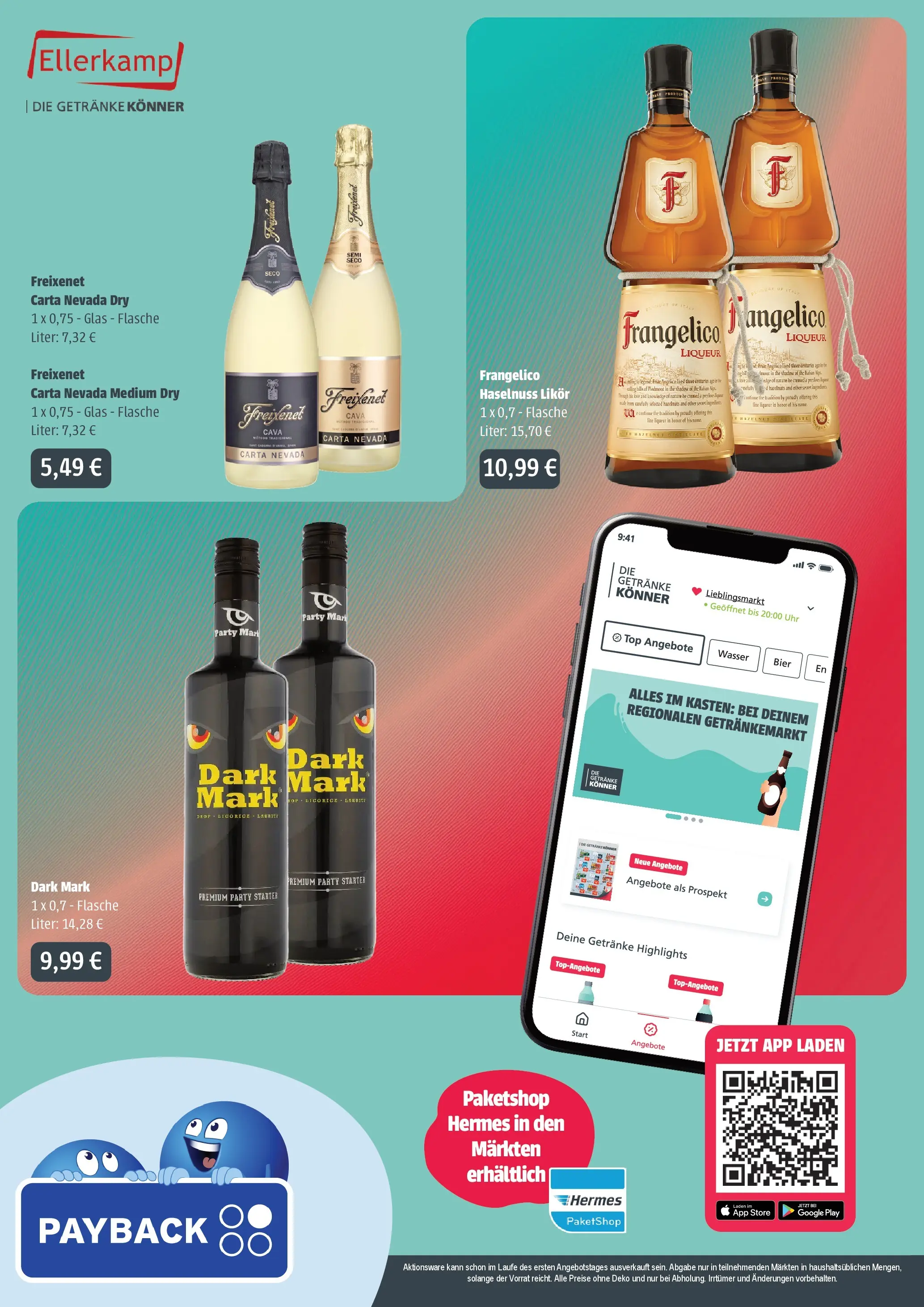 Angebote - Getränke Ellerkamp: Getränkeangebote (ab 10.05.2026) zum Blättern | Seite: 4 | Produkte: Top, Freixenet, Bier, Wasser