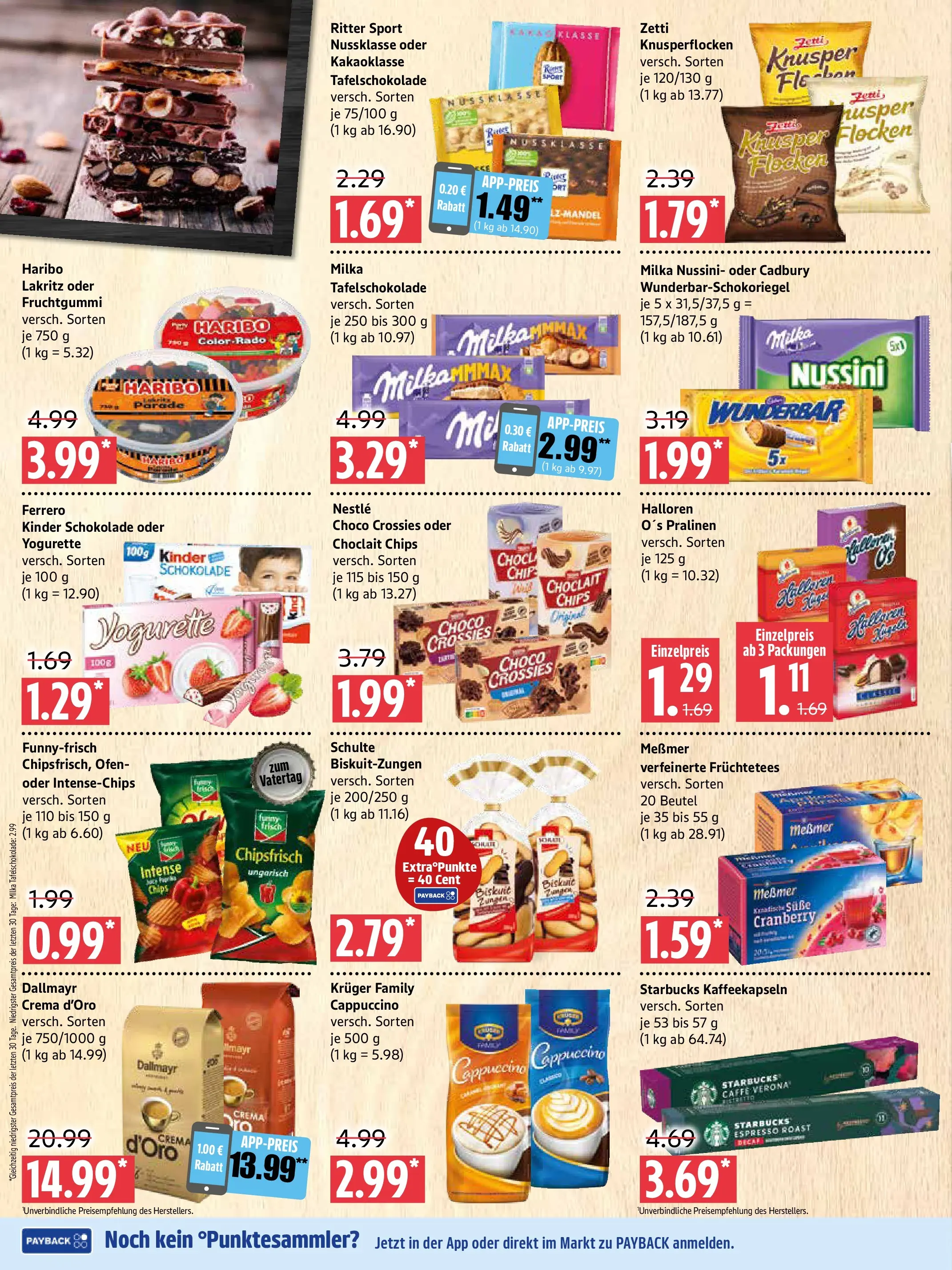 Edeka prospekt Prenzlau	 (ab 10.05.2026) » Angebote Online | Seite: 6 | Produkte: Kinder schokolade, Haribo, Yogurette, Ritter sport