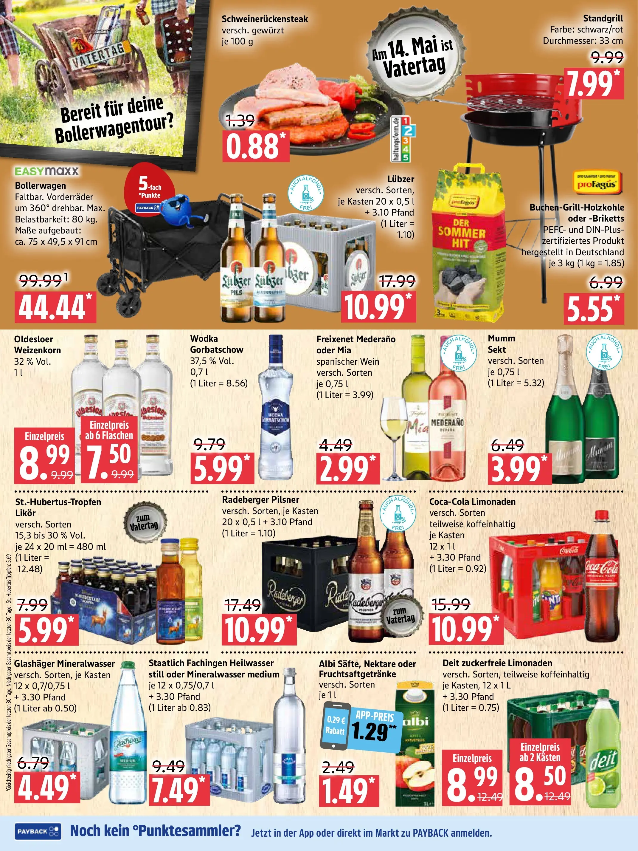 Edeka prospekt Prenzlau	 (ab 10.05.2026) » Angebote Online | Seite: 8 | Produkte: Mumm sekt, Sekt, Oldesloer, Mineralwasser