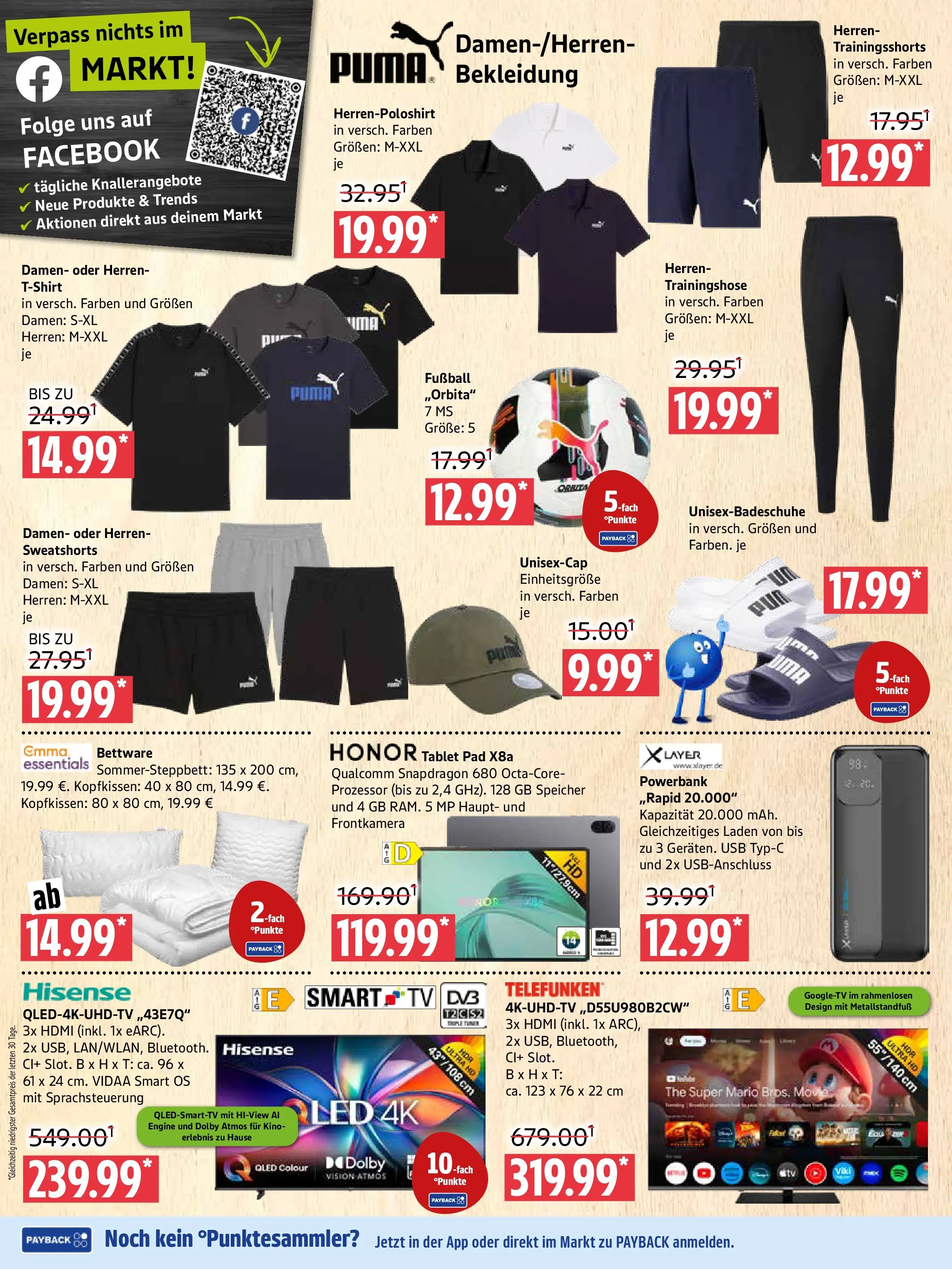 Edeka prospekt Prenzlau	 (ab 10.05.2026) » Angebote Online | Seite: 10 | Produkte: USB, Trainingshose, Smart TV, Bekleidung