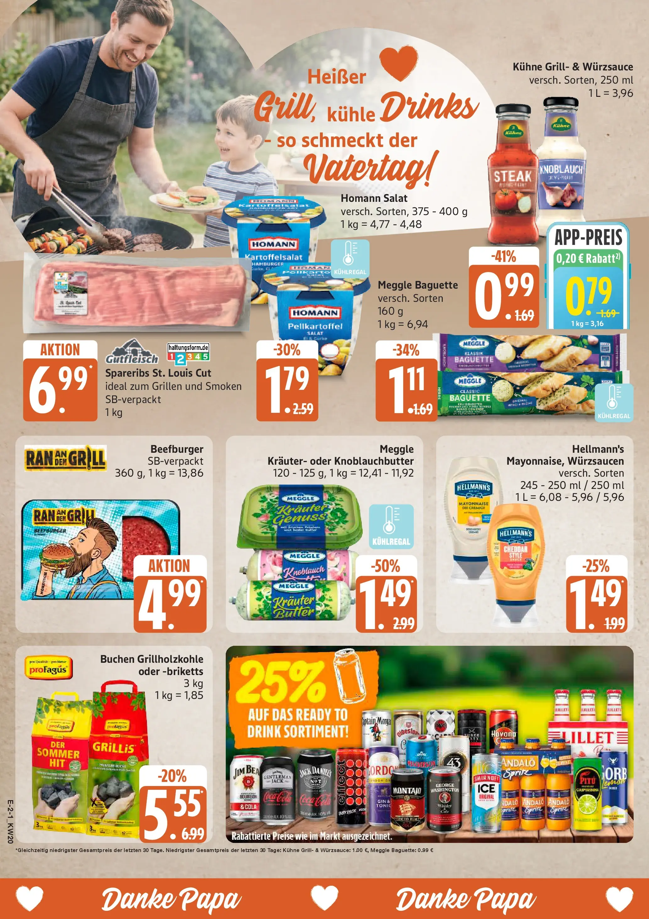 Edeka prospekt Neu Wulmstorf	 (ab 10.05.2026) » Angebote Online | Seite: 3 | Produkte: Burger, Knoblauch, Steak, Salat