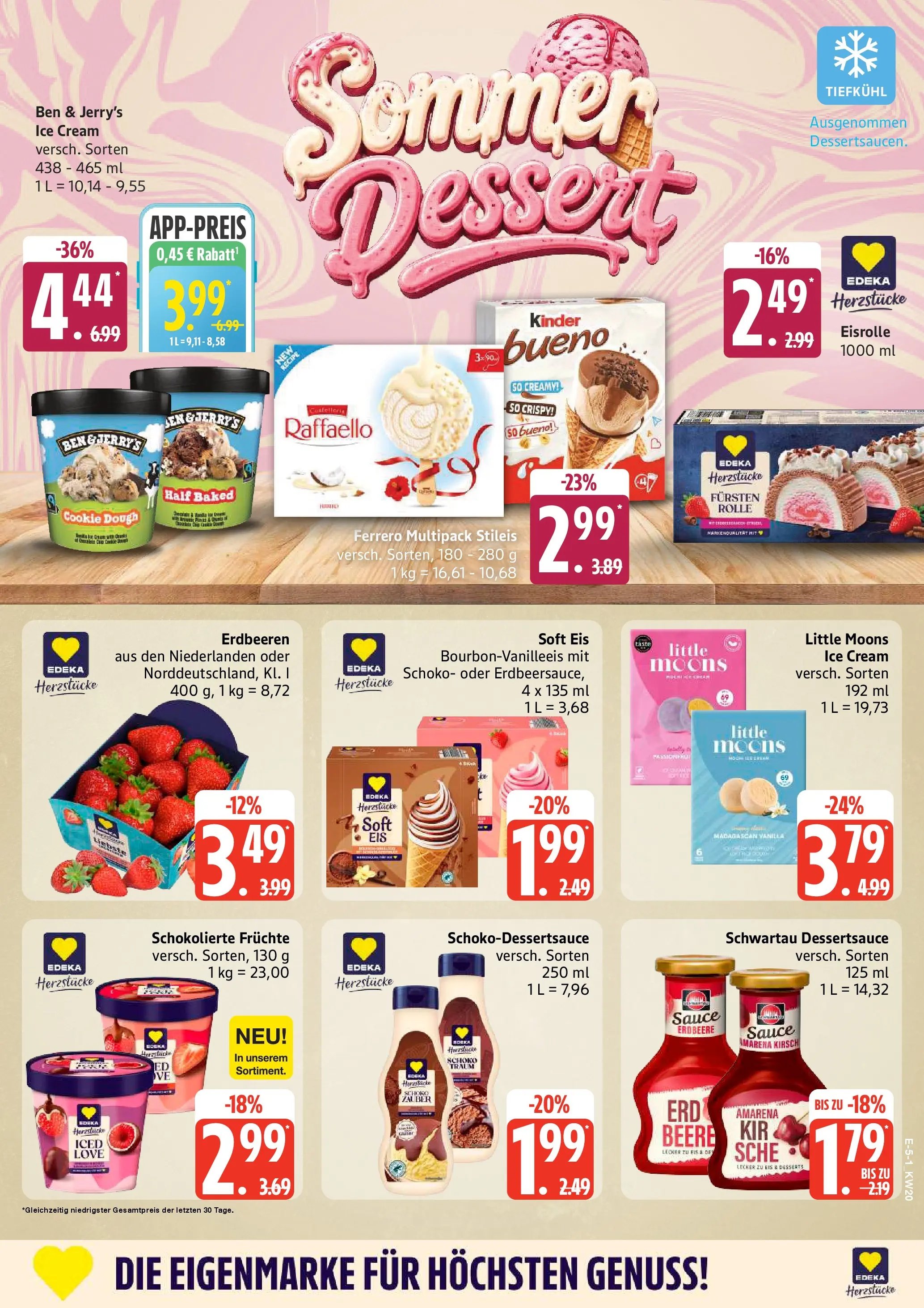 Edeka prospekt Neu Wulmstorf	 (ab 10.05.2026) » Angebote Online | Seite: 7 | Produkte: Raffaello, Ben & Jerry's, Erdbeeren, Eis