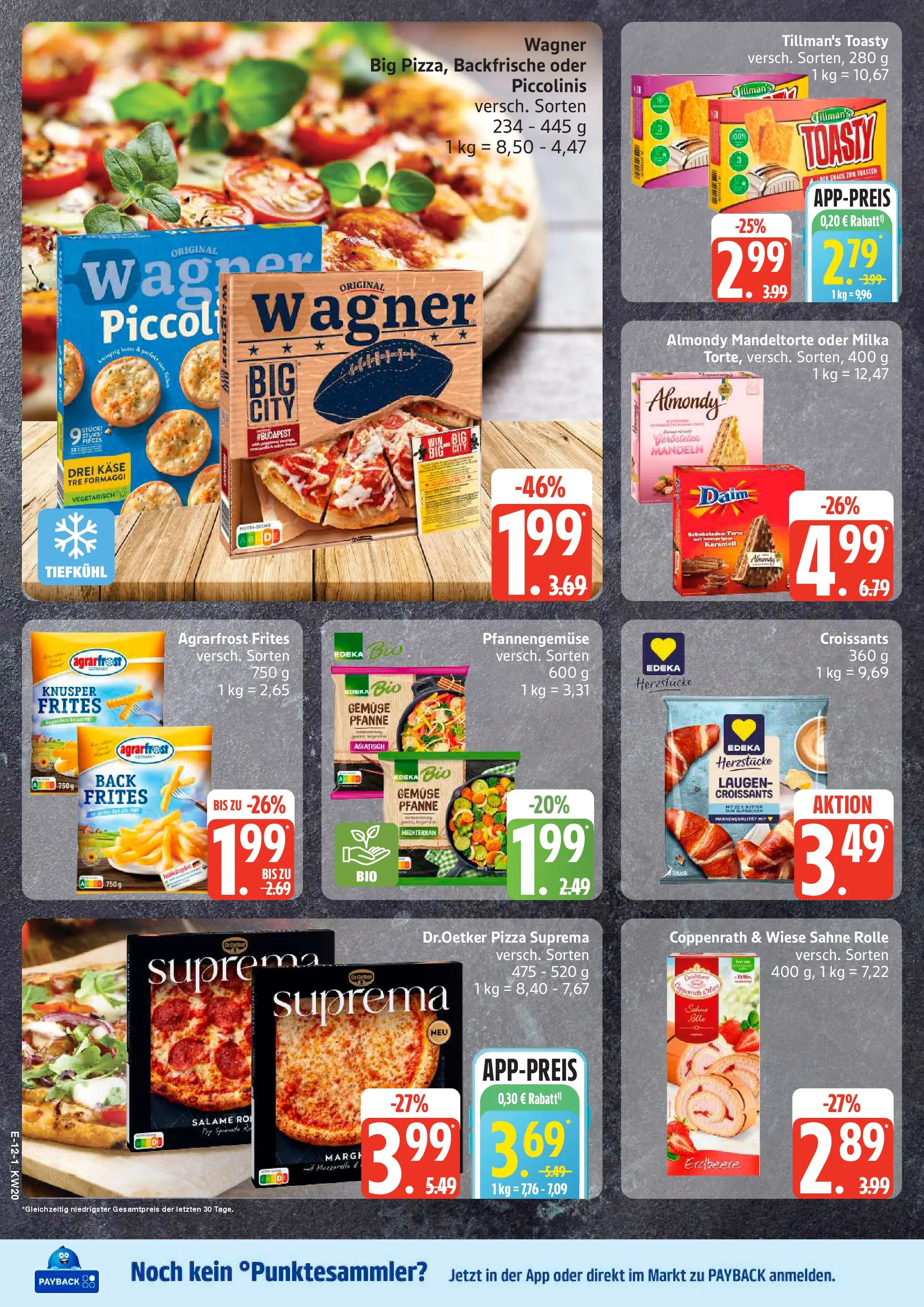 Edeka prospekt Neu Wulmstorf	 (ab 10.05.2026) » Angebote Online | Seite: 17 | Produkte: Gemüse, Piccolinis, Pizza, Sahne