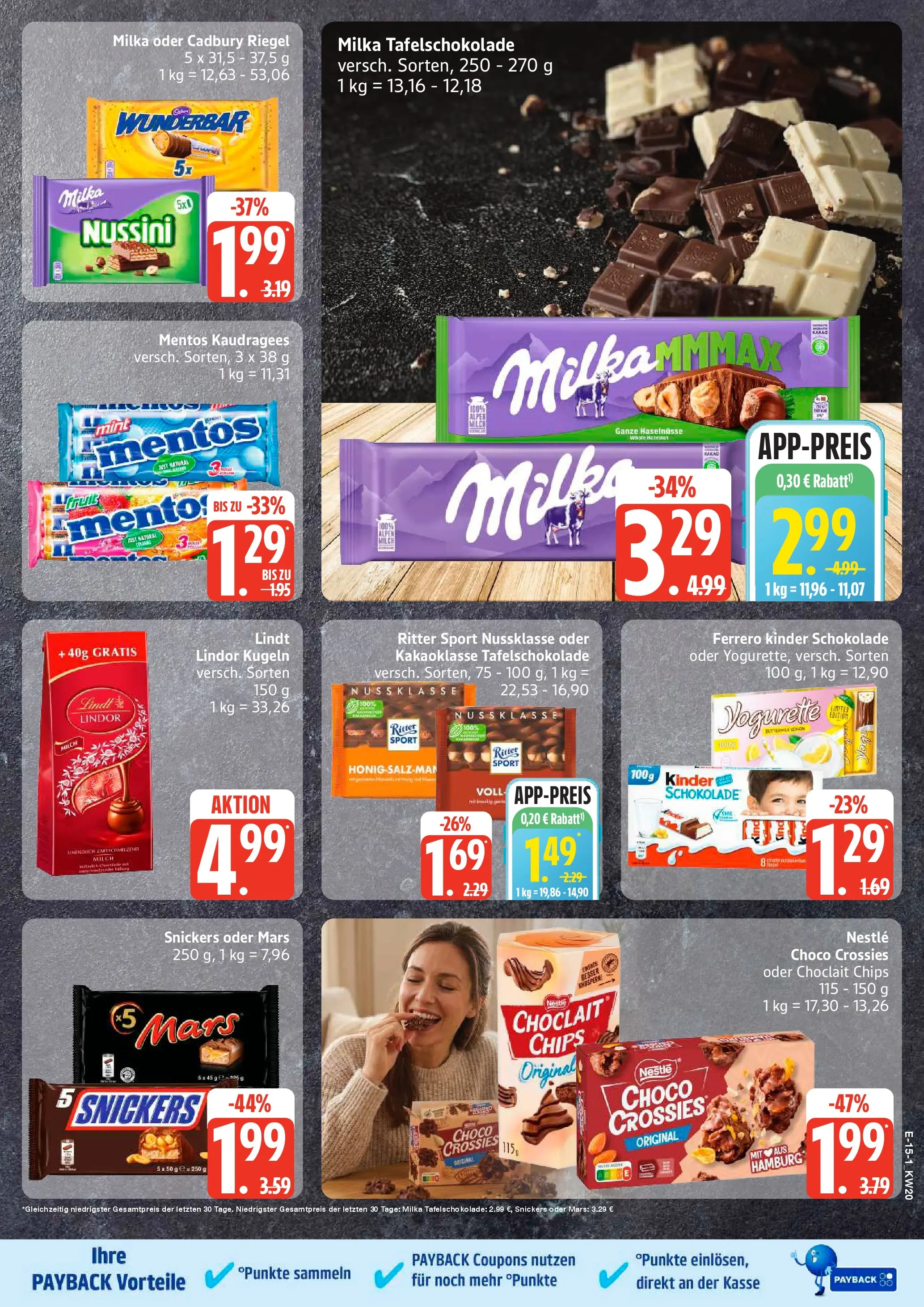 Edeka prospekt Neu Wulmstorf	 (ab 10.05.2026) » Angebote Online | Seite: 20 | Produkte: Milch, Yogurette, Milka, Chips