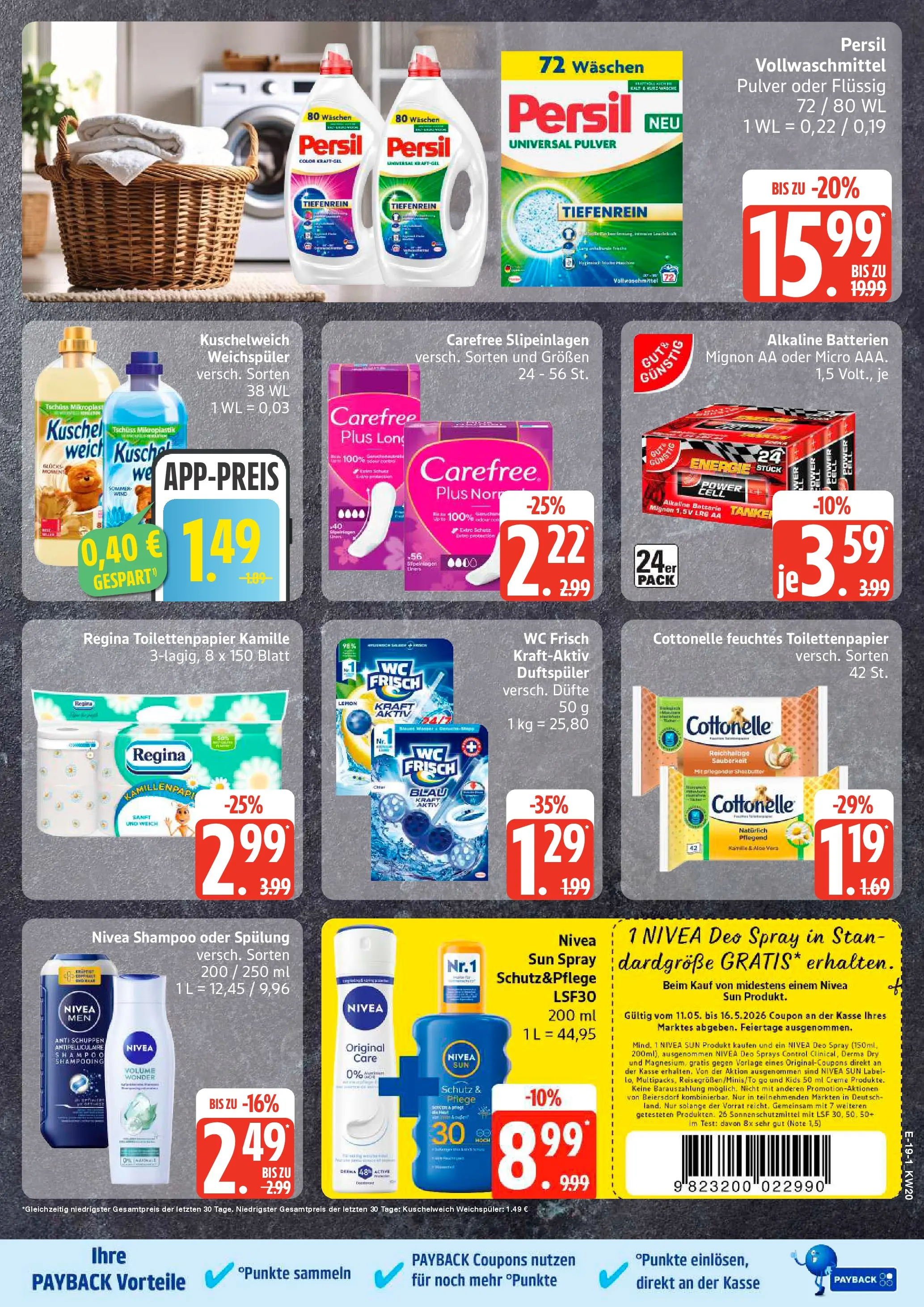 Edeka prospekt Neu Wulmstorf	 (ab 10.05.2026) » Angebote Online | Seite: 26 | Produkte: Shampoo, Spülung, Deodorant, Wc frisch