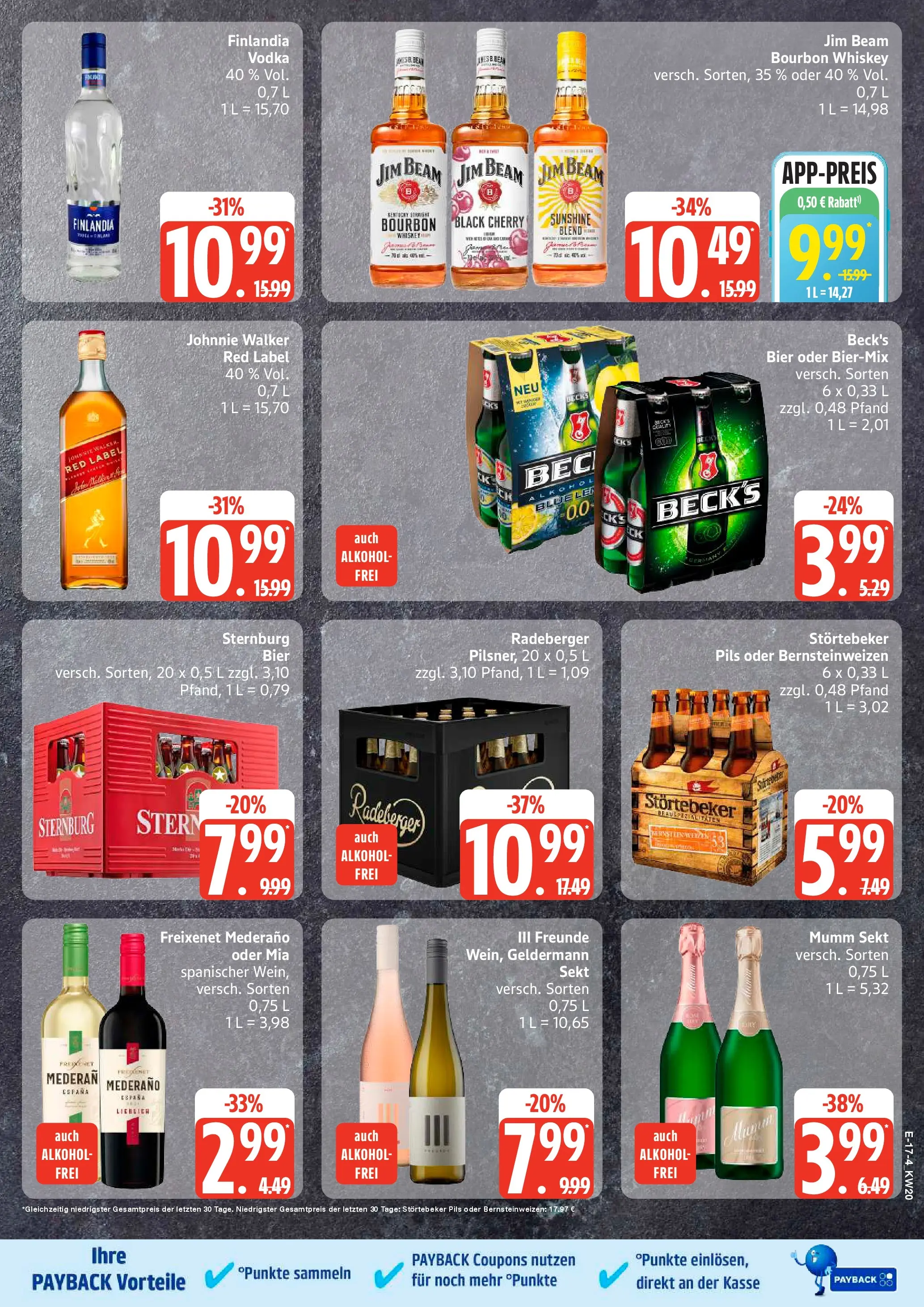 Edeka prospekt Rostock	 (ab 10.05.2026) » Angebote Online | Seite: 23 | Produkte: Mumm sekt, Jim beam, Whiskey, Johnnie walker