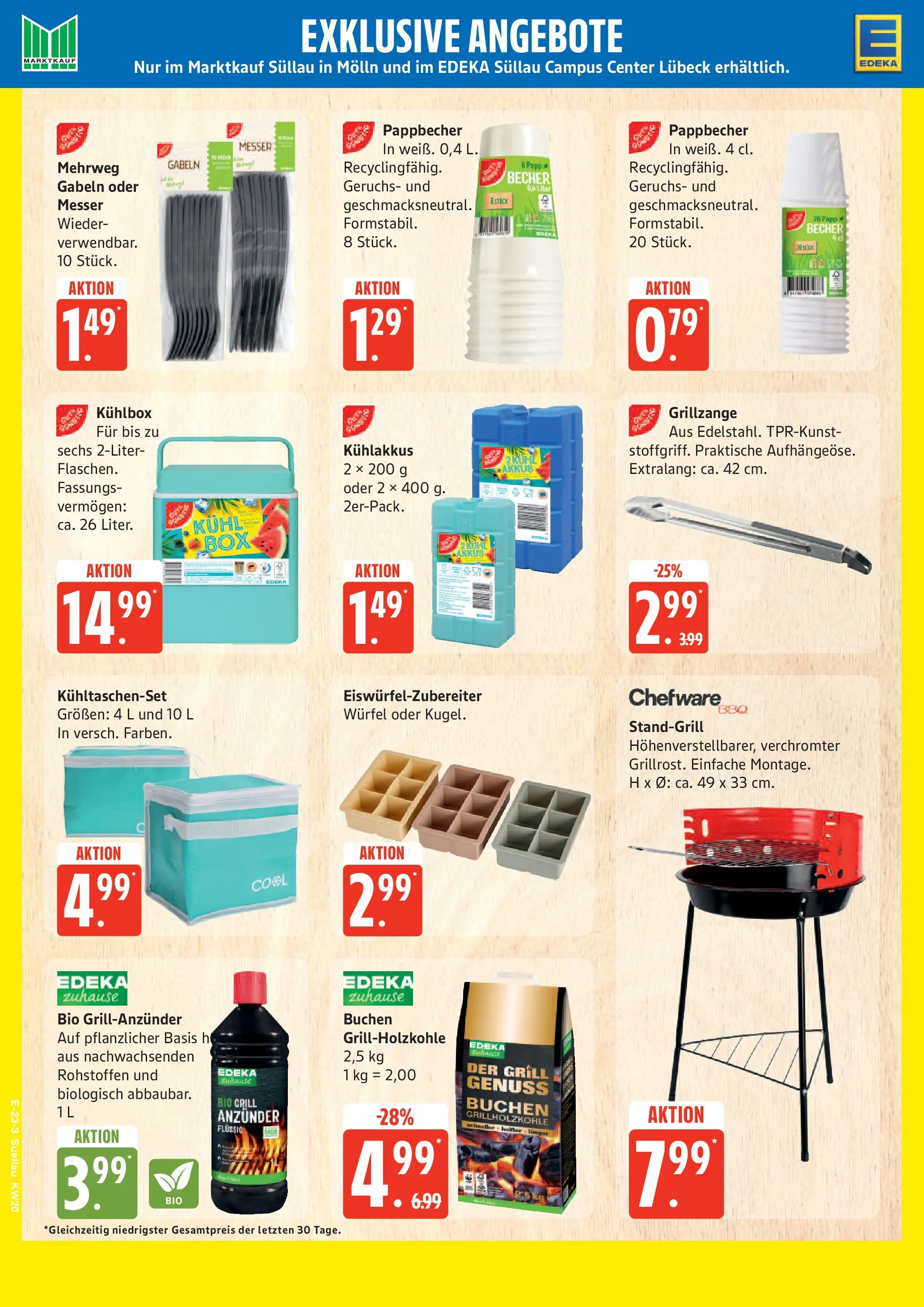 Edeka prospekt Ratzeburg	 (ab 10.05.2026) » Angebote Online | Seite: 23 | Produkte: Grill, Box