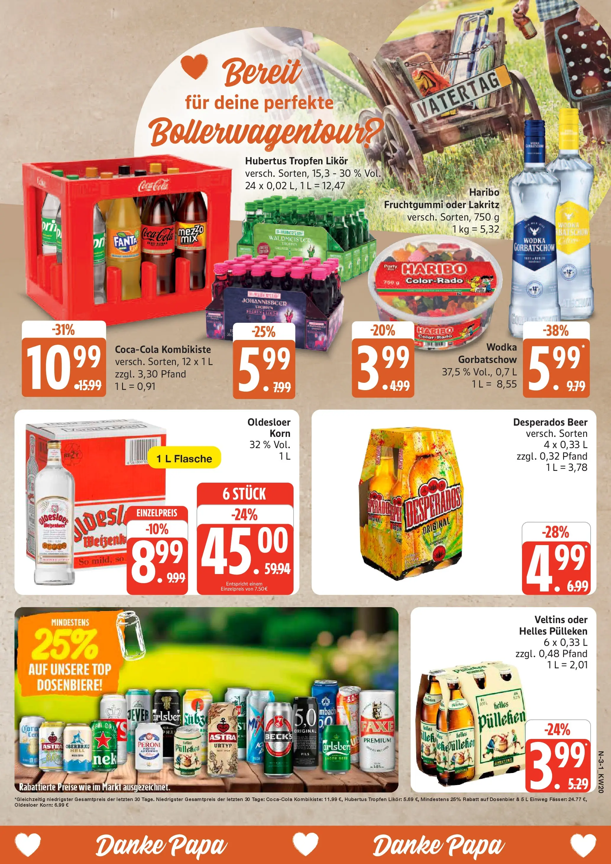 Edeka prospekt Rostock	 (ab 10.05.2026) » Angebote Online | Seite: 3 | Produkte: Helles pulleken, Coca cola, Haribo, Pils
