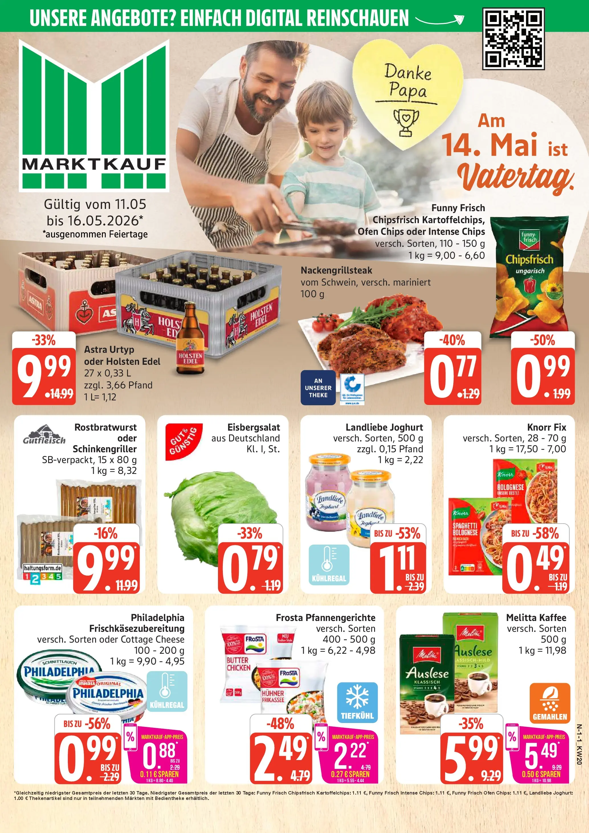 Edeka prospekt Cuxhaven	 (ab 10.05.2026) » Angebote Online | Seite: 1 | Produkte: Knorr fix, Kaffee, Holsten edel, Chips