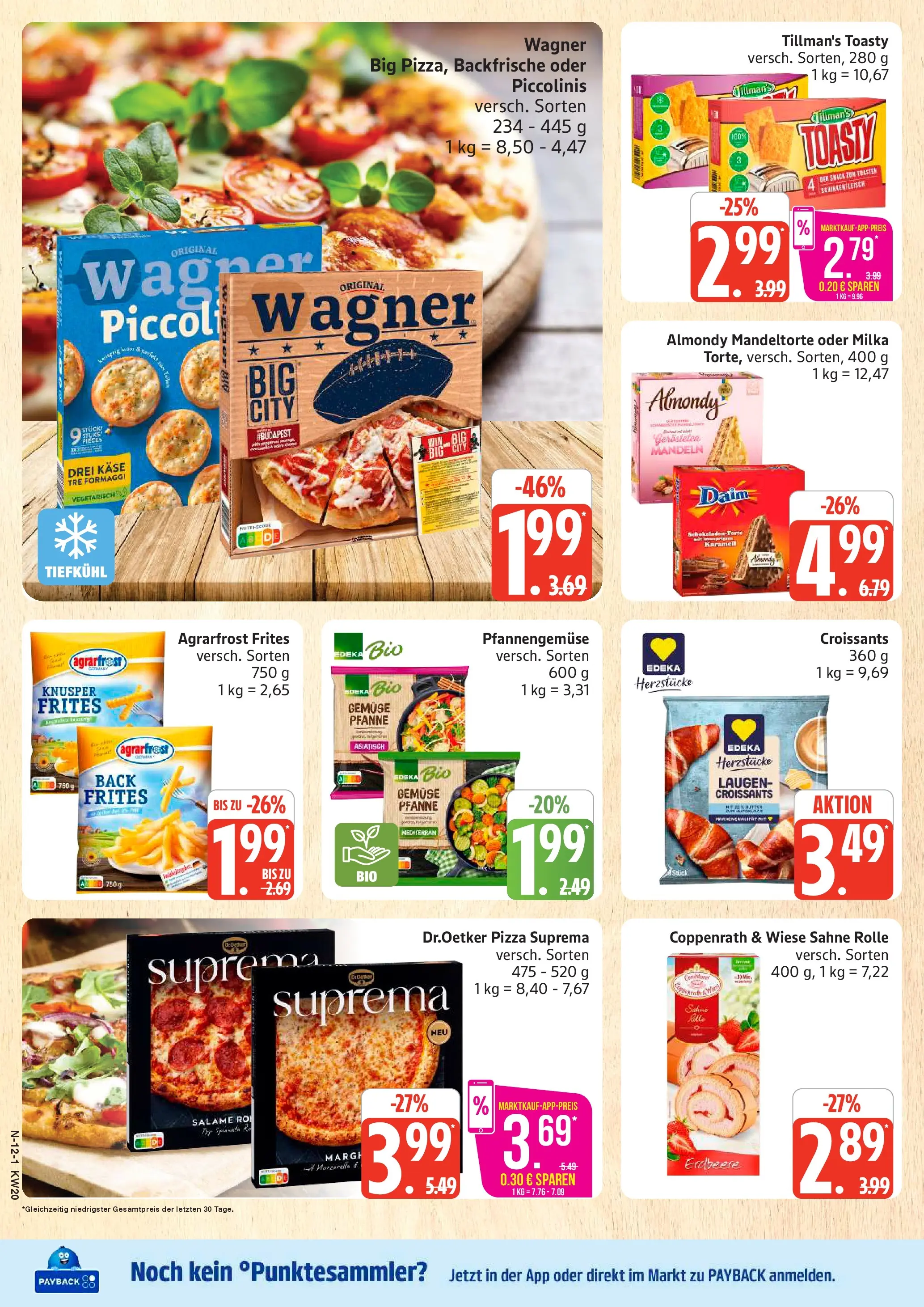 Edeka prospekt Cuxhaven	 (ab 10.05.2026) » Angebote Online | Seite: 12 | Produkte: Mozzarella, Mandeln, Piccolinis, Pizza