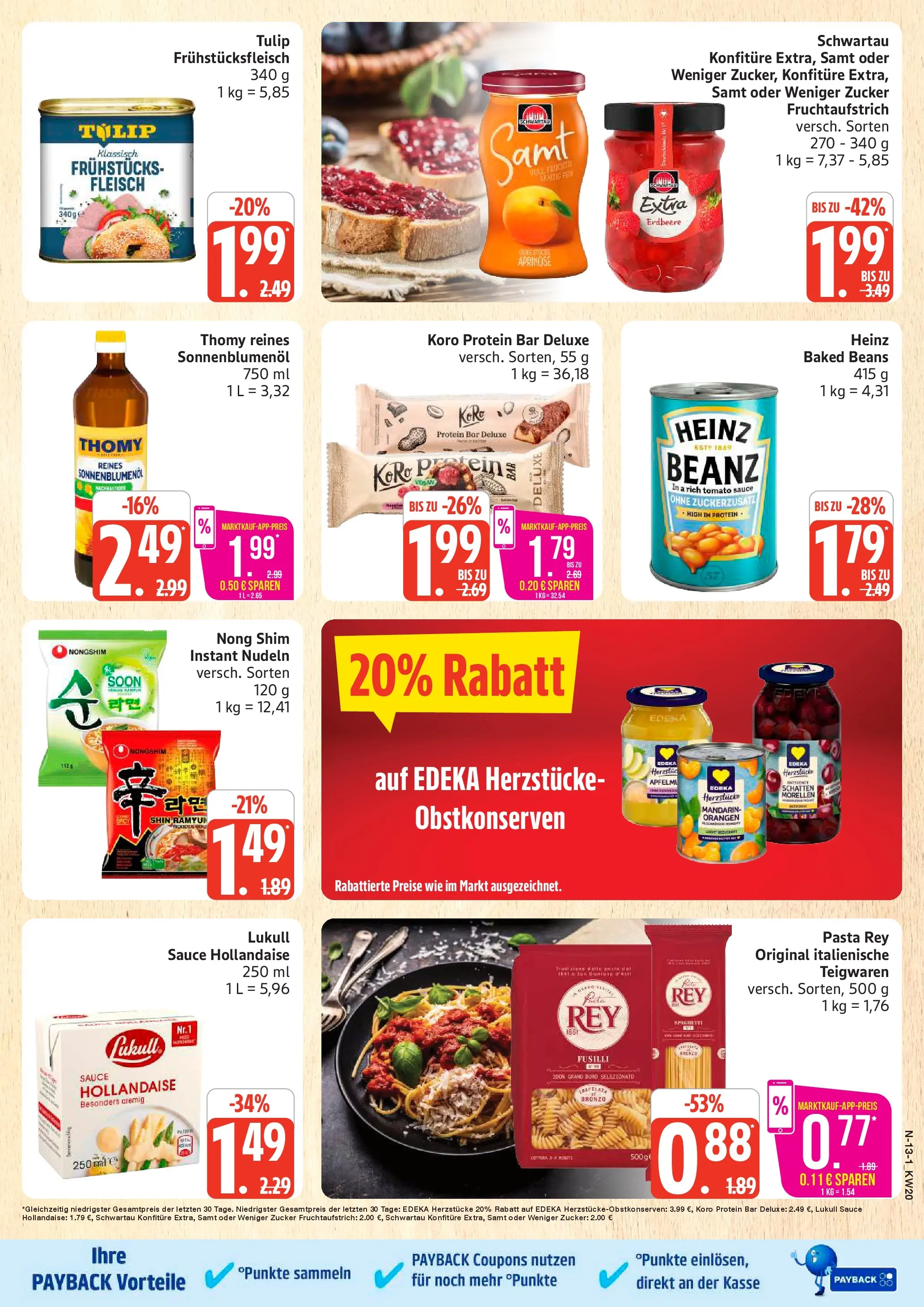 Edeka prospekt Cuxhaven	 (ab 10.05.2026) » Angebote Online | Seite: 13 | Produkte: Sonnenblumenol, Orangen, Pasta, Nudeln