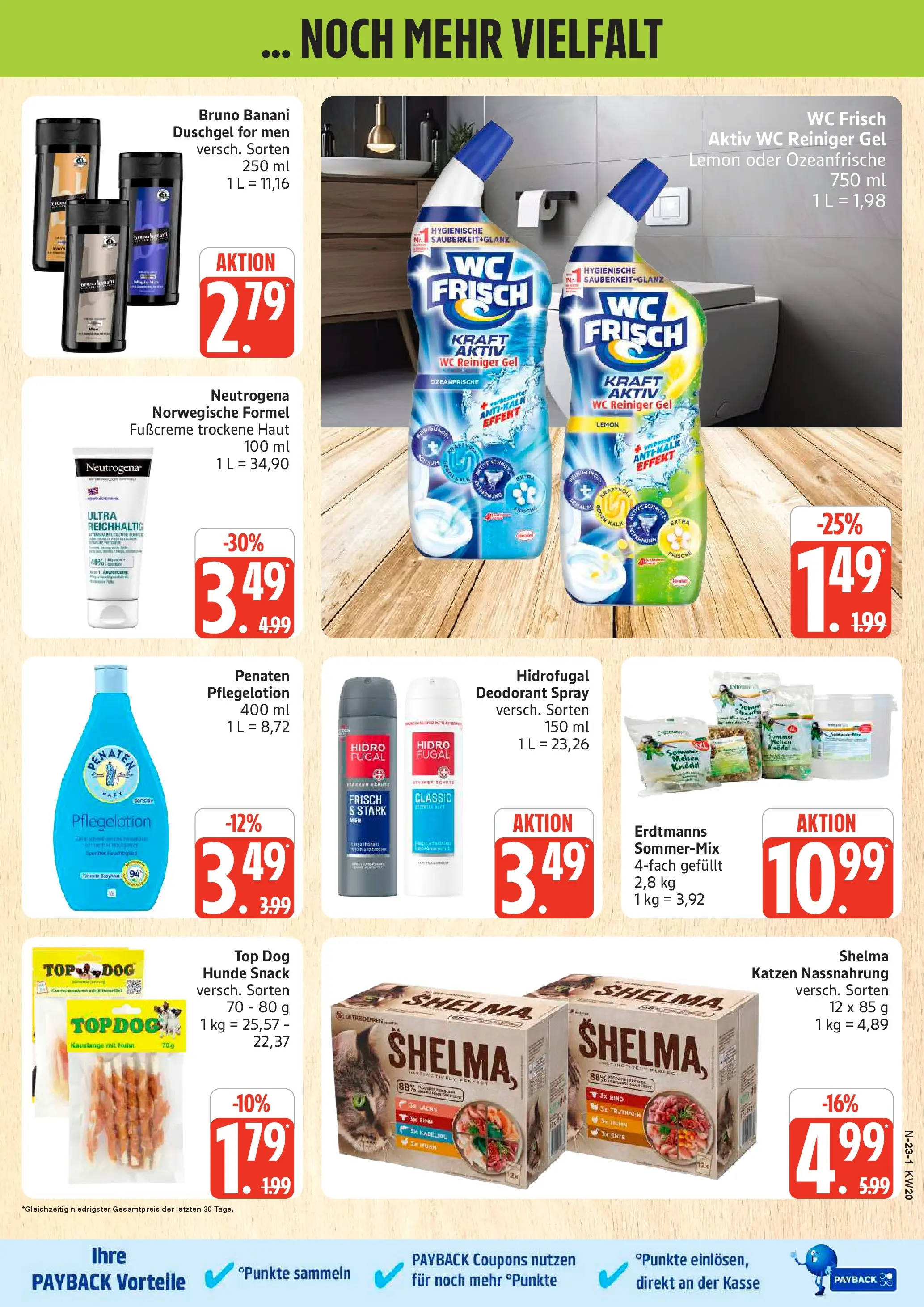 Edeka prospekt Rostock	 (ab 10.05.2026) » Angebote Online | Seite: 23 | Produkte: Top, Deodorant, Shower Gel, Ente
