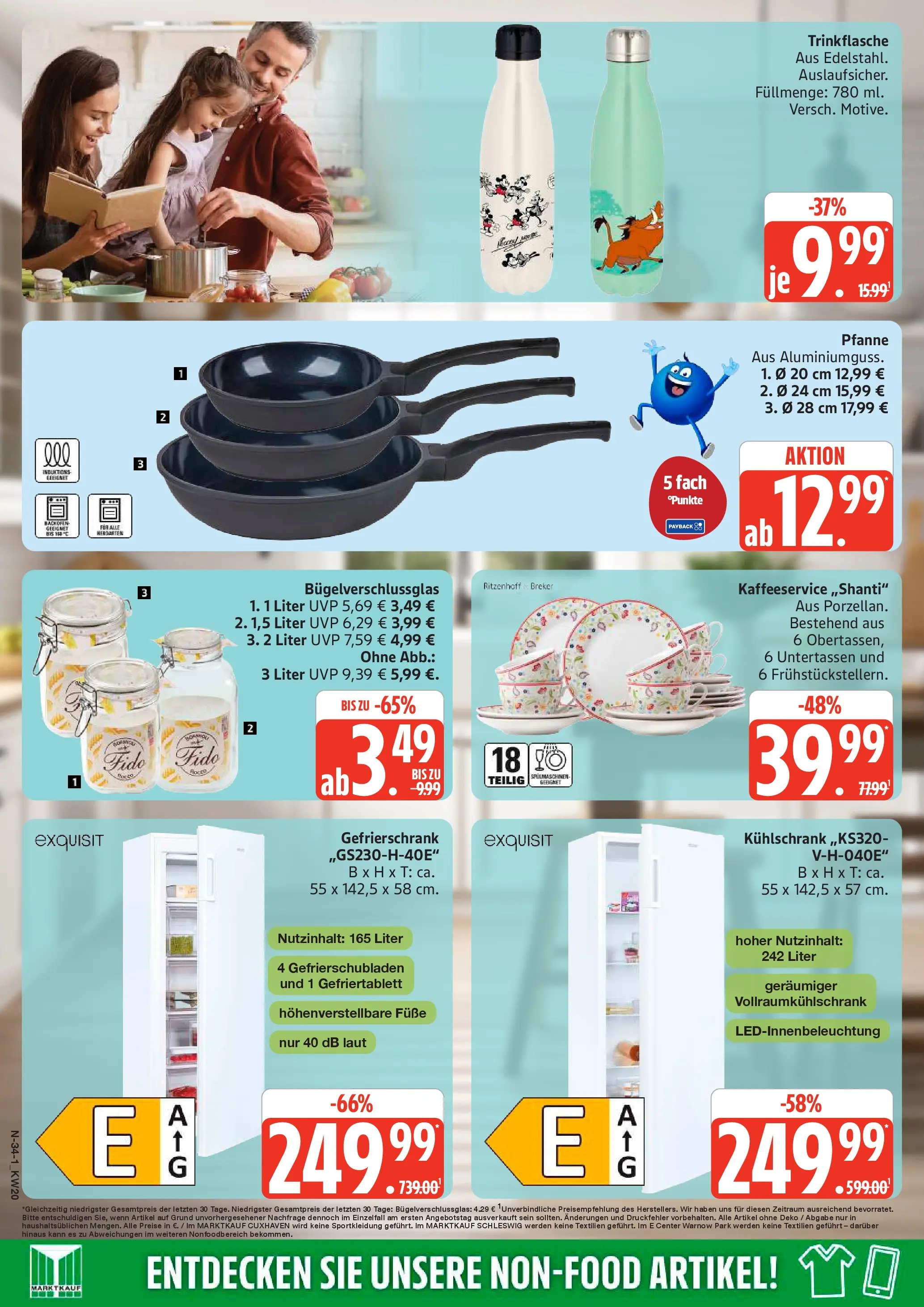 Edeka prospekt Rostock	 (ab 10.05.2026) » Angebote Online | Seite: 34 | Produkte: Gefrierschrank, Kühlschrank, Backofen
