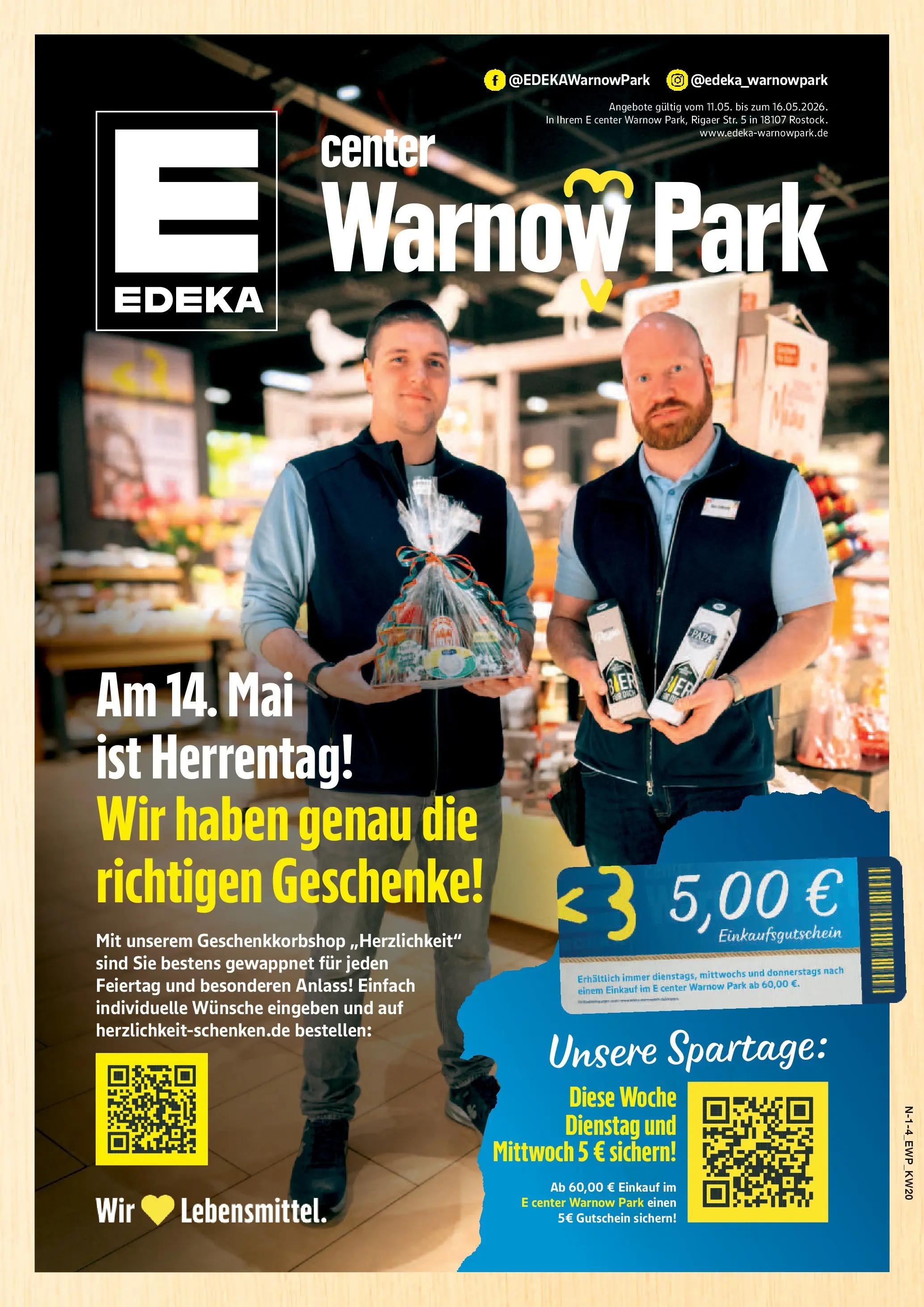 Edeka prospekt Rostock	 (ab 10.05.2026) » Angebote Online | Seite: 1