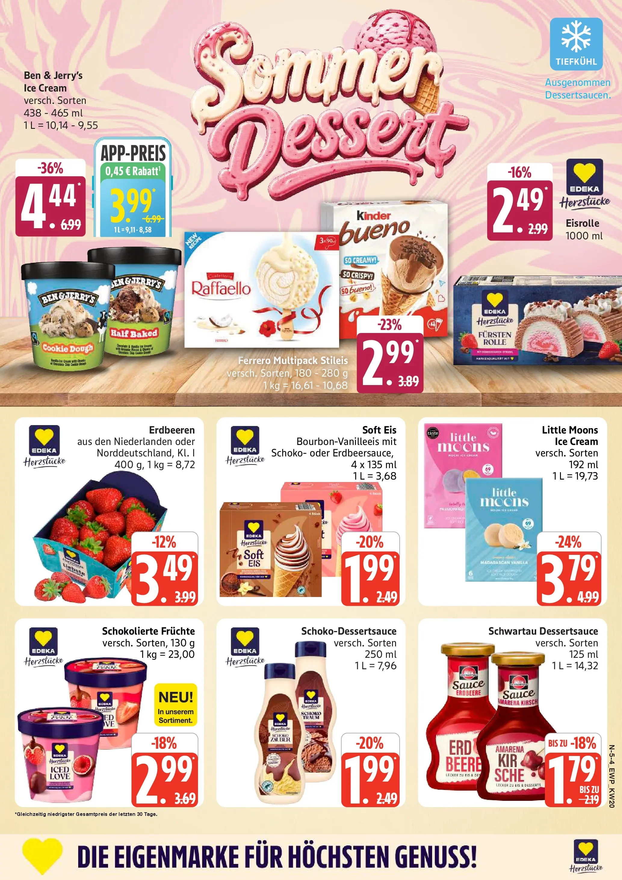 Edeka prospekt Rostock	 (ab 10.05.2026) » Angebote Online | Seite: 5 | Produkte: Raffaello, Ben & Jerry's, Erdbeeren, Eis