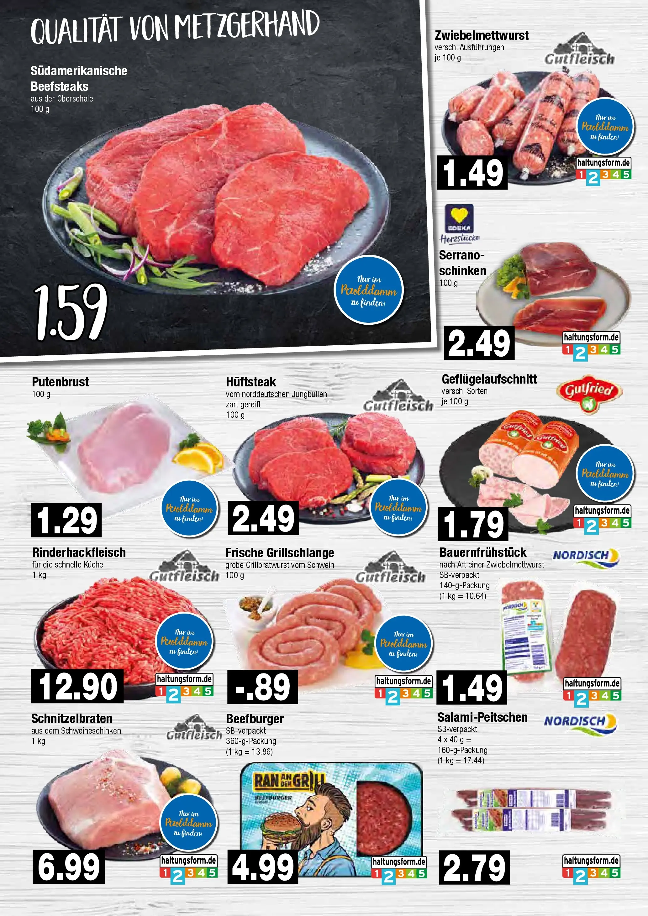 Edeka prospekt Hamburg	 (ab 10.05.2026) » Angebote Online | Seite: 2 | Produkte: Küche, Burger, Serrano schinken, Steak