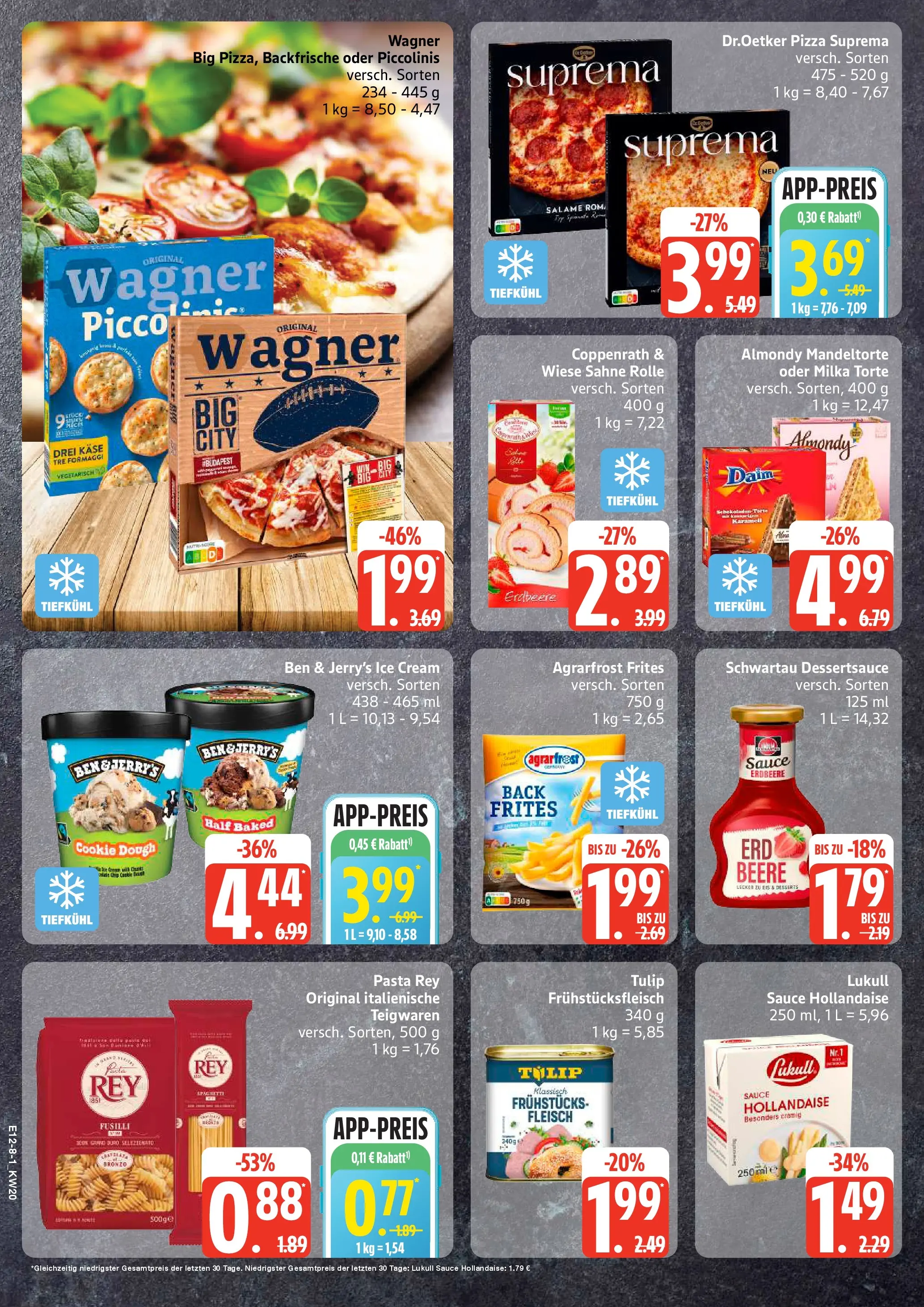 Edeka prospekt Ammersbek	 (ab 10.05.2026) » Angebote Online | Seite: 8 | Produkte: Milka, Pizza, Fleisch, Eis