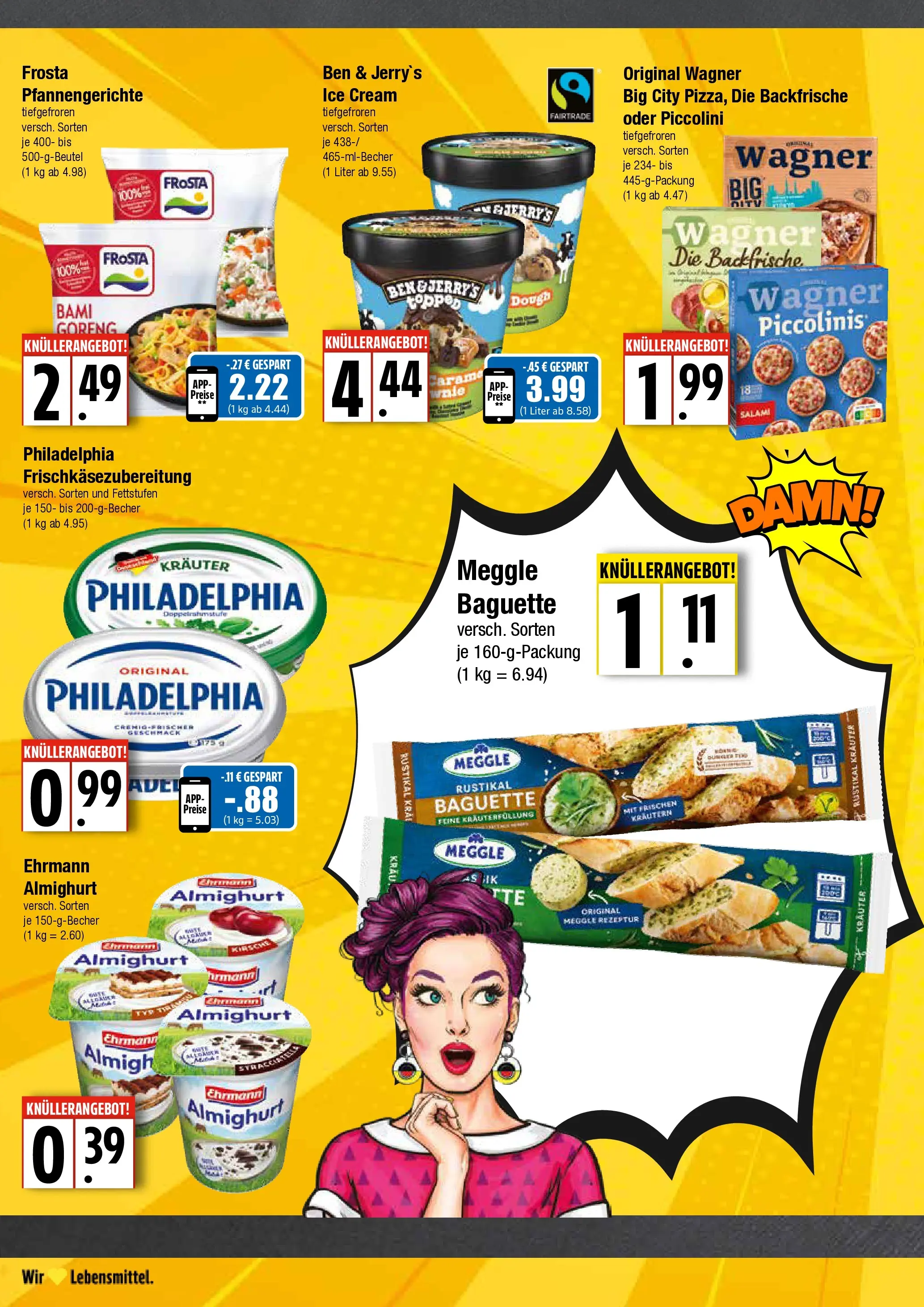 Edeka prospekt Hamburg	 (ab 10.05.2026) » Angebote Online | Seite: 6 | Produkte: Ehrmann almighurt, Philadelphia, Ben & Jerry's, Pizza