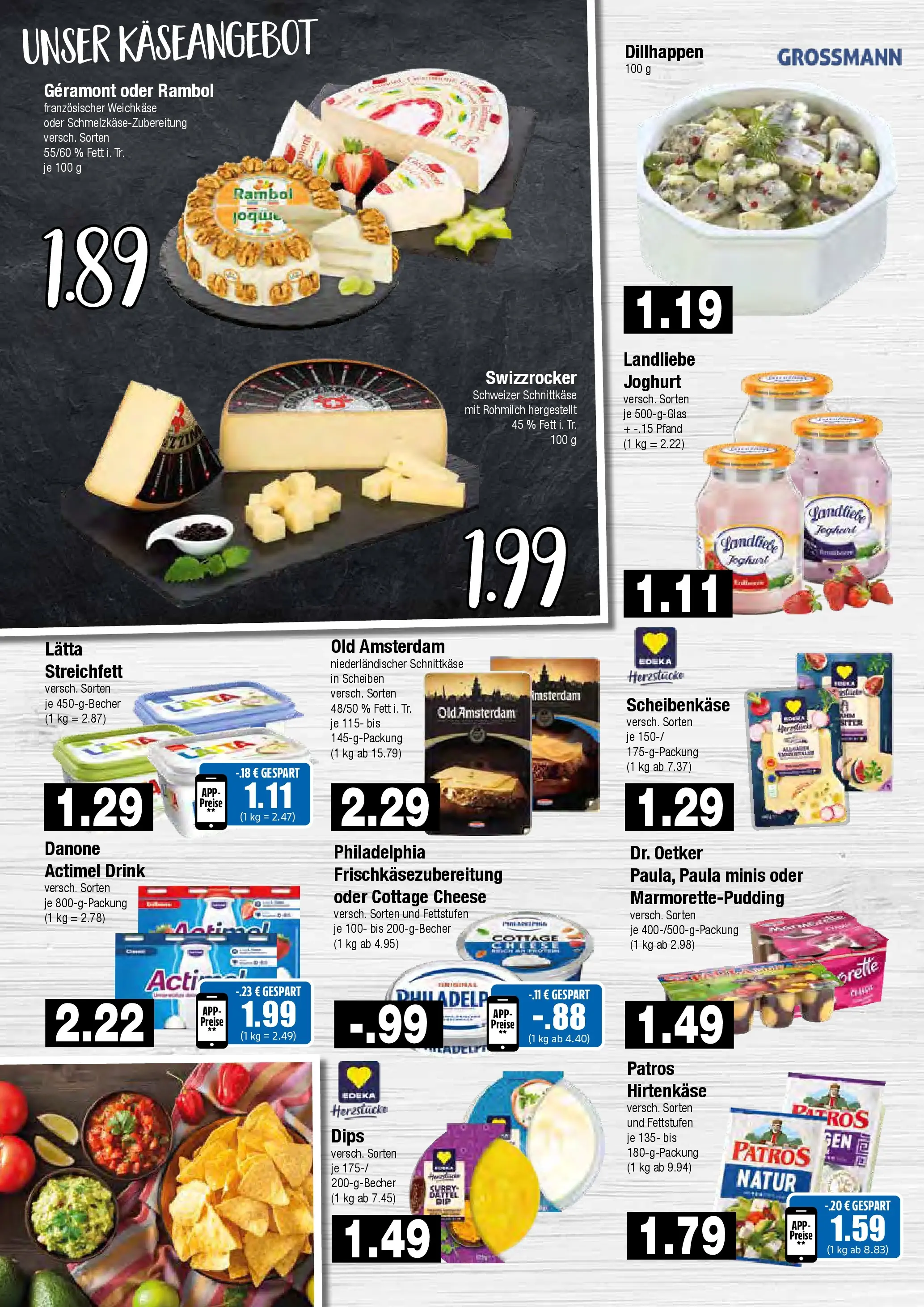 Edeka prospekt Hamburg	 (ab 10.05.2026) » Angebote Online | Seite: 4 | Produkte: Feta, Joghurt, Pudding, Landliebe joghurt