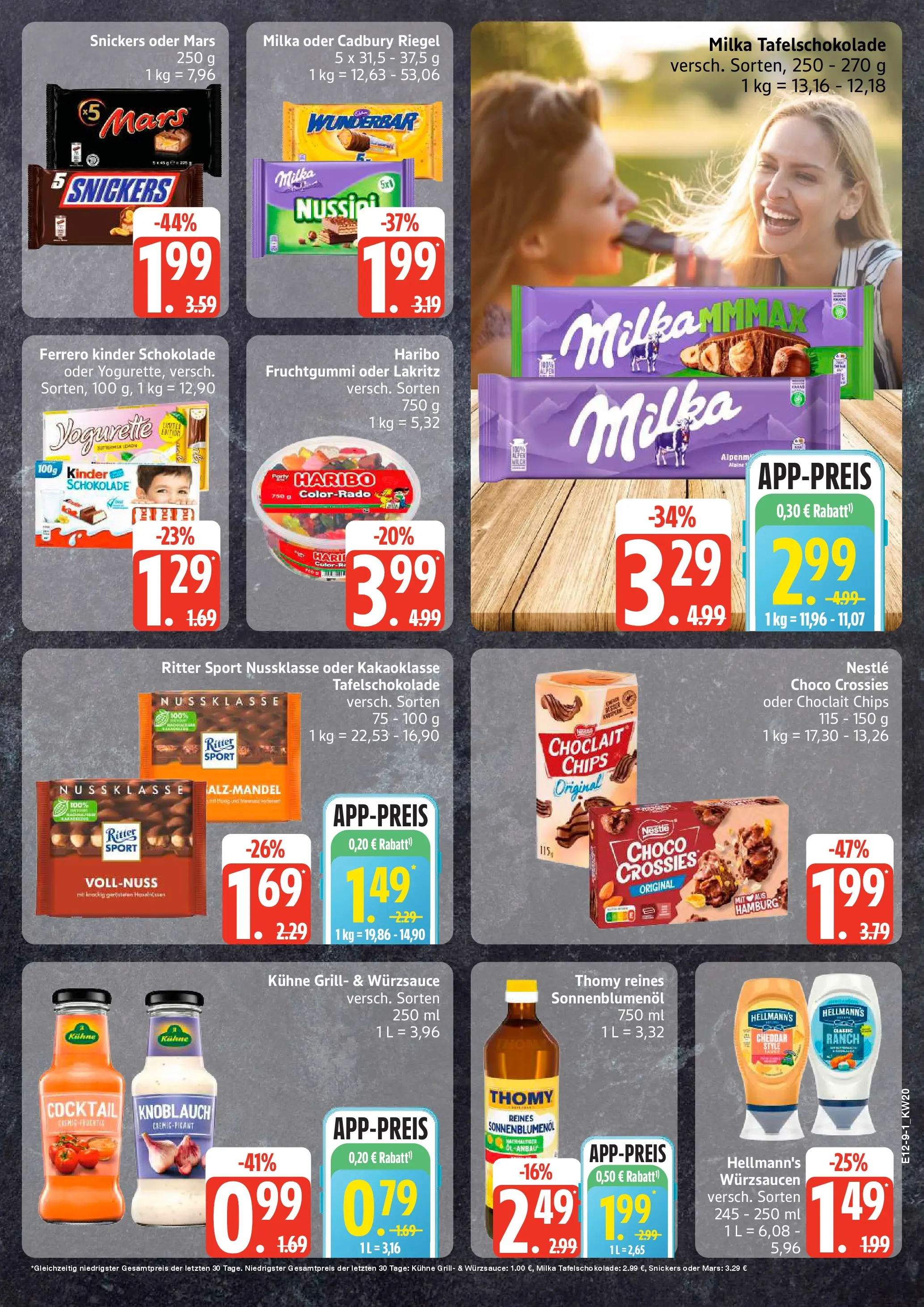 Edeka prospekt Ammersbek	 (ab 10.05.2026) » Angebote Online | Seite: 9 | Produkte: Kinder schokolade, Yogurette, Milka, Mars