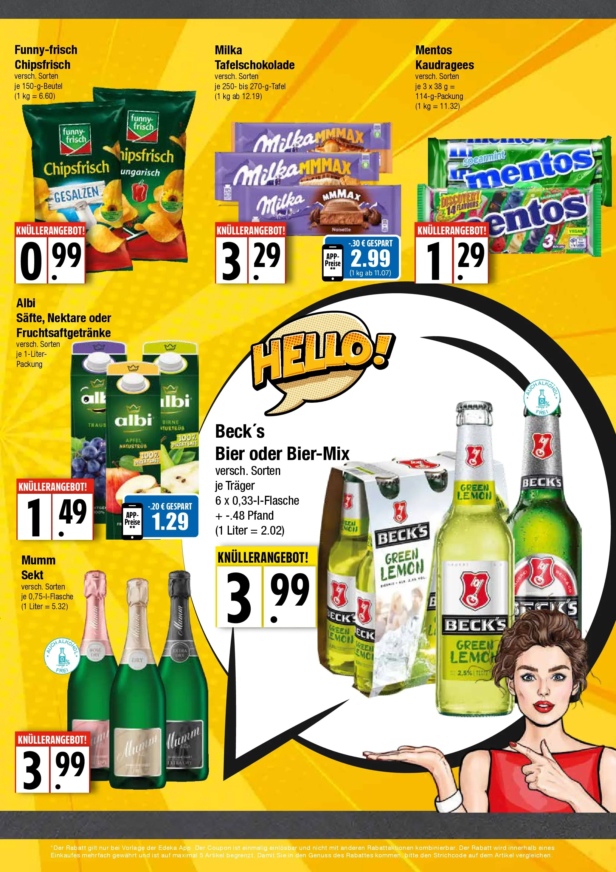 Edeka prospekt Hamburg	 (ab 10.05.2026) » Angebote Online | Seite: 7 | Produkte: Mumm sekt, Sekt, Funny frisch, Äpfel