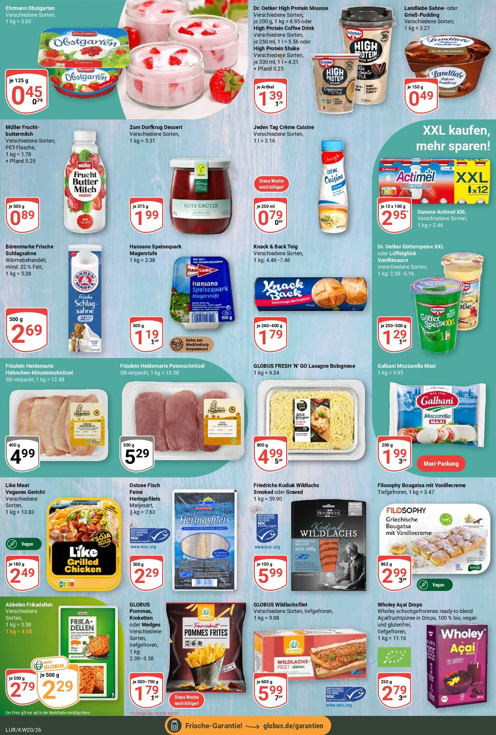 Globus Prospekt Hamburg	 (ab 10.05.2026) » Angebote online | Seite: 12 | Produkte: Pommes, Zucker, Like meat, Speisequark