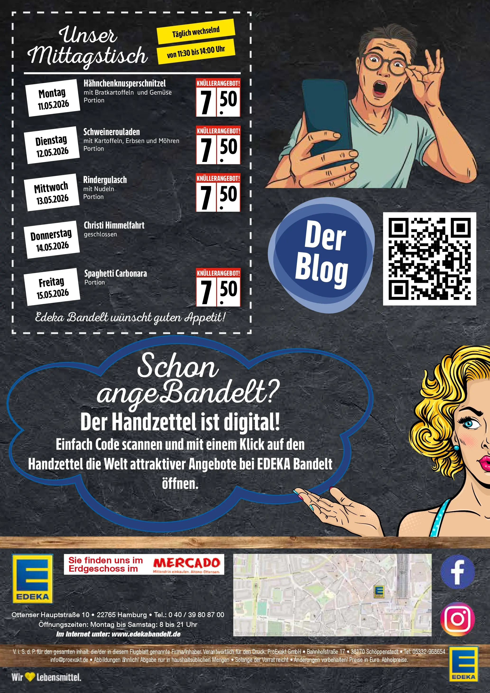 Edeka prospekt Hamburg	 (ab 10.05.2026) » Angebote Online | Seite: 8 | Produkte: Mohren, Gemüse, Nudeln, Erbsen