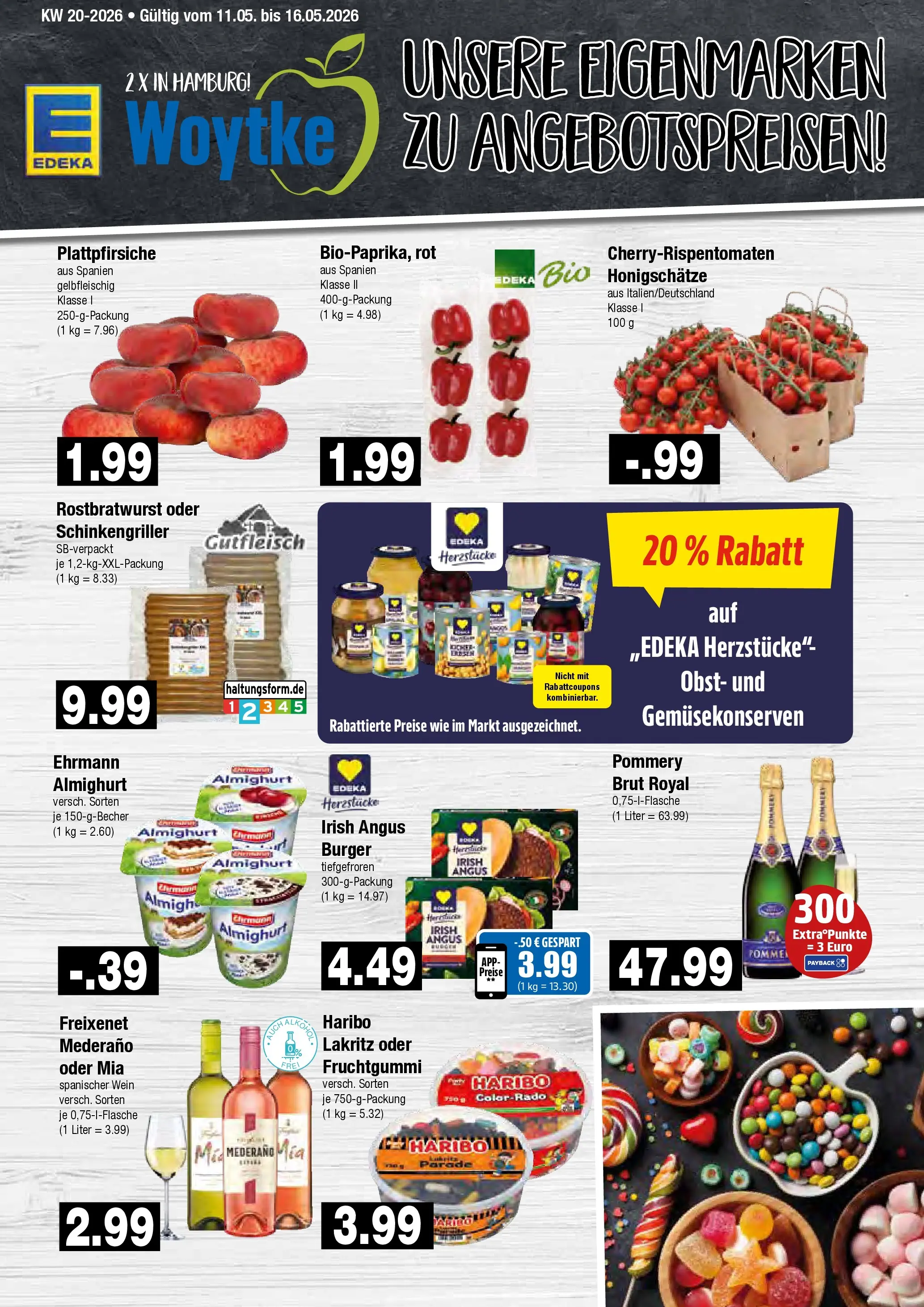 Edeka prospekt Hamburg	 (ab 10.05.2026) » Angebote Online | Seite: 9 | Produkte: Ehrmann almighurt, Haribo, Freixenet, Freixenet mederano