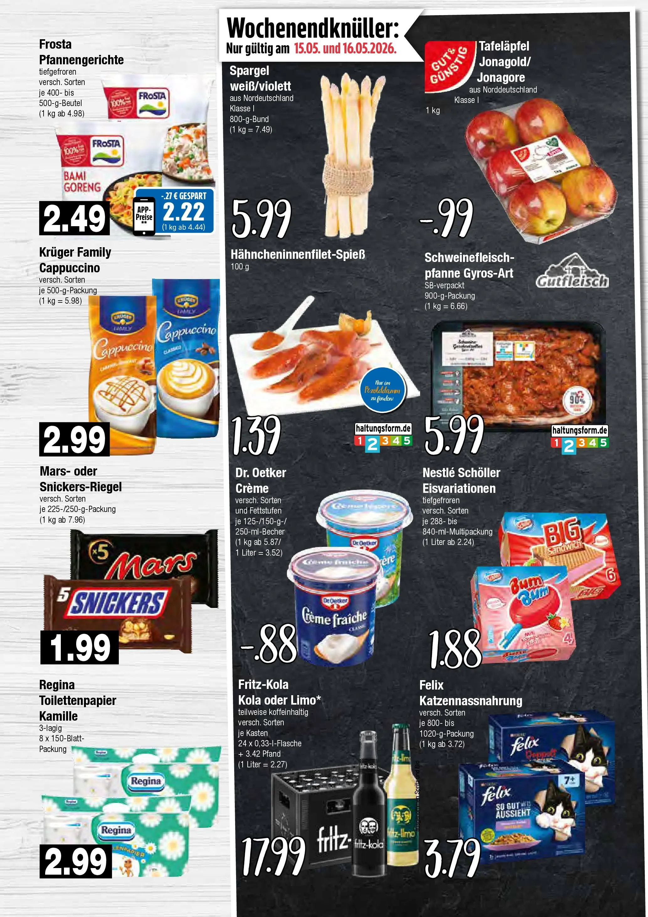 Edeka prospekt Hamburg	 (ab 10.05.2026) » Angebote Online | Seite: 10 | Produkte: Cola, Mars, Frosta, Toilettenpapier