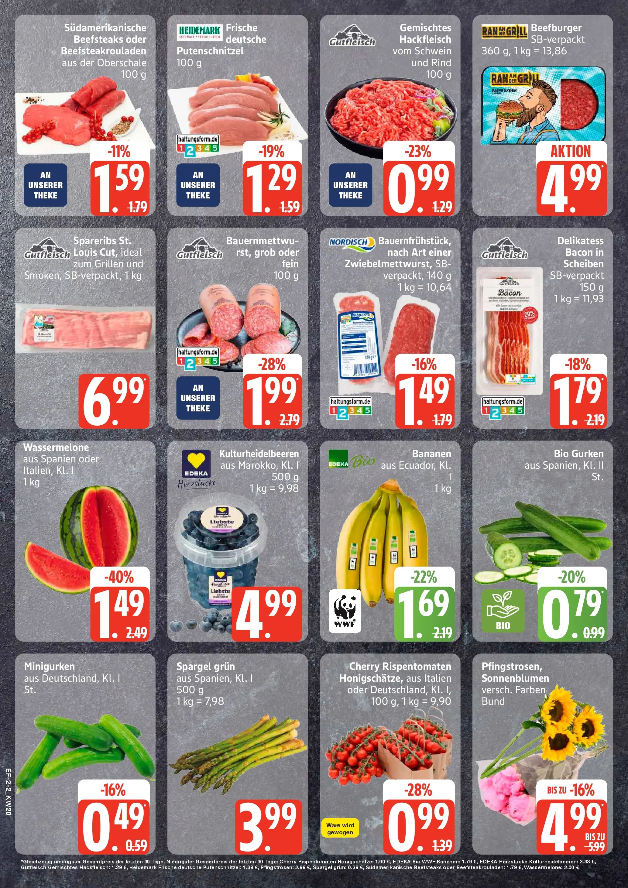 Edeka prospekt Luhnstedt	 (ab 10.05.2026) » Angebote Online | Seite: 2 | Produkte: Grill, Putenschnitzel, Wassermelone, Hackfleisch