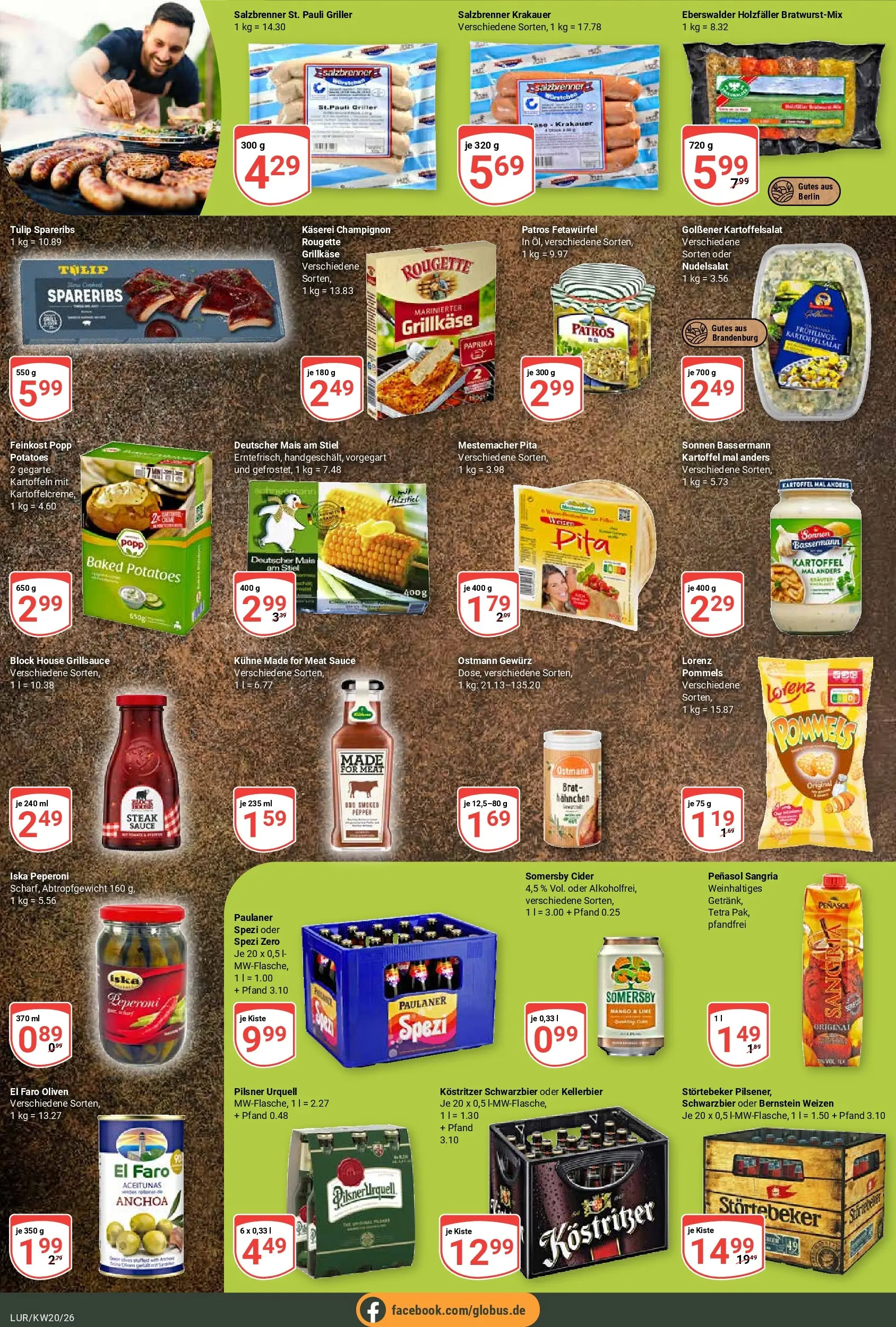 Globus Prospekt Hamburg	 (ab 10.05.2026) » Angebote online | Seite: 24 | Produkte: Patros, Kartoffeln, Mango, Steak