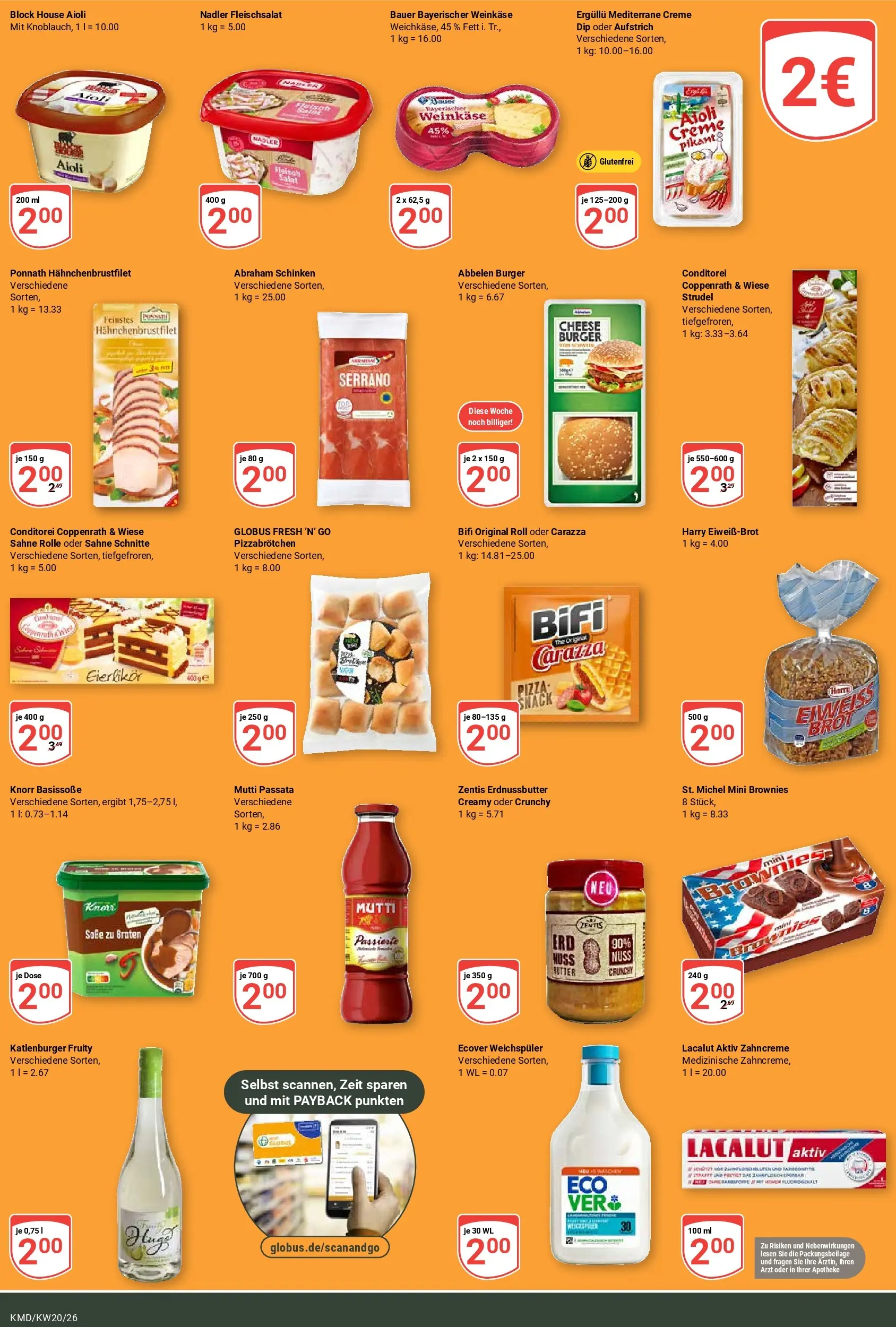 Globus Prospekt Köln	 (ab 10.05.2026) » Angebote online | Seite: 19 | Produkte: Butter, Creme, Brot, Pizza