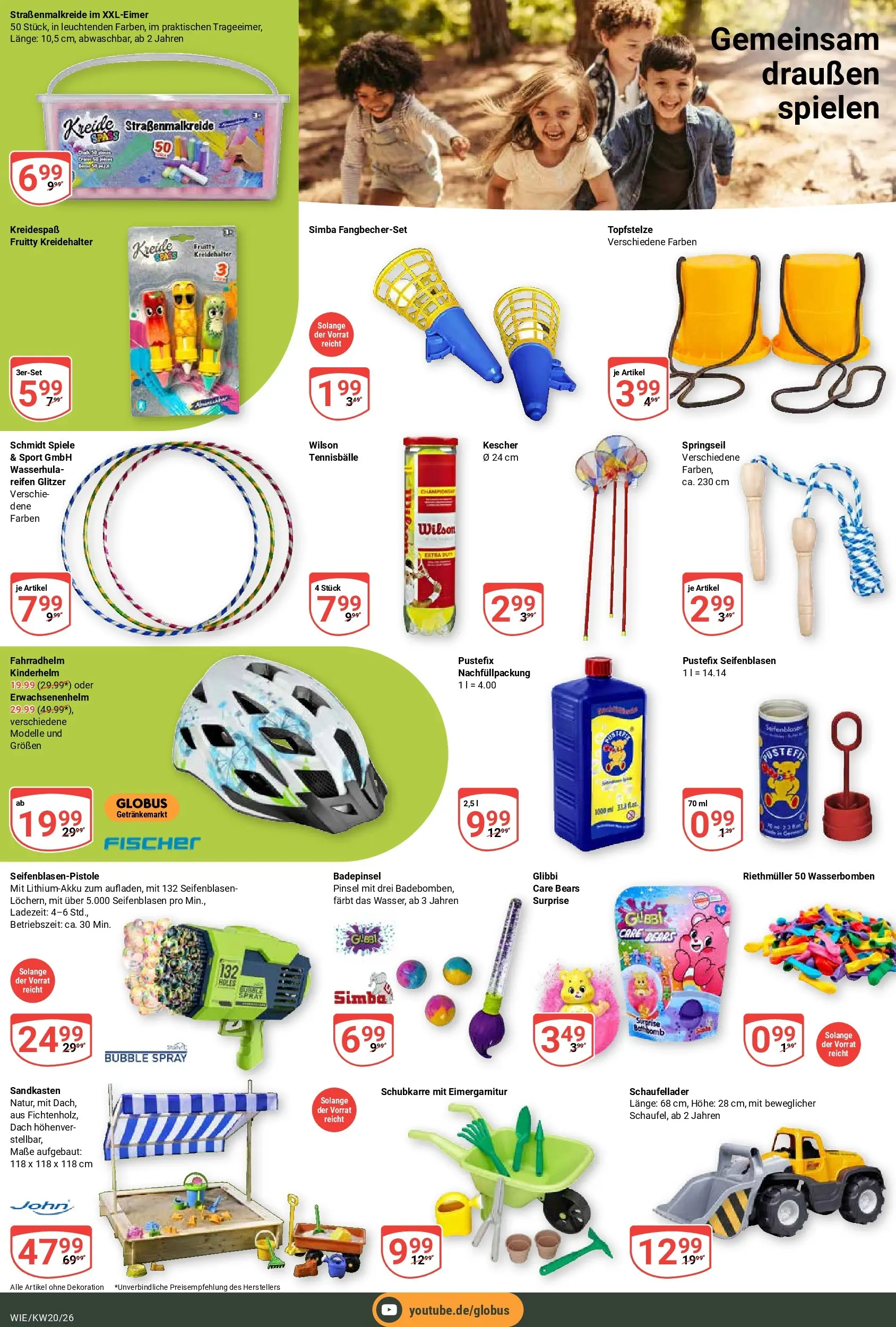Globus Prospekt Waghäusel	 (ab 10.05.2026) » Angebote online | Seite: 27 | Produkte: Tennisbälle, Pinsel, Fahrradhelm