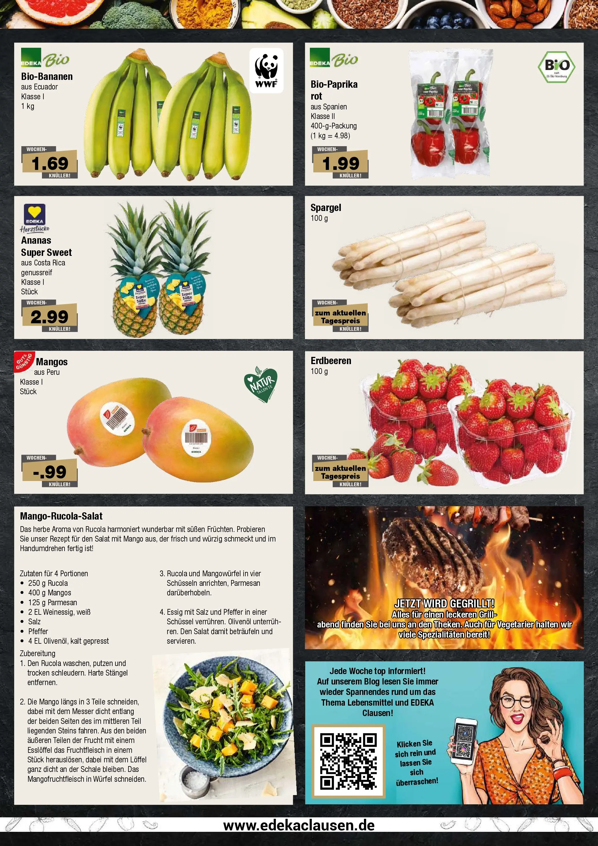 Edeka prospekt Hamburg	 (ab 10.05.2026) » Angebote Online | Seite: 2 | Produkte: Rucola, Ananas, Spargel, Salz