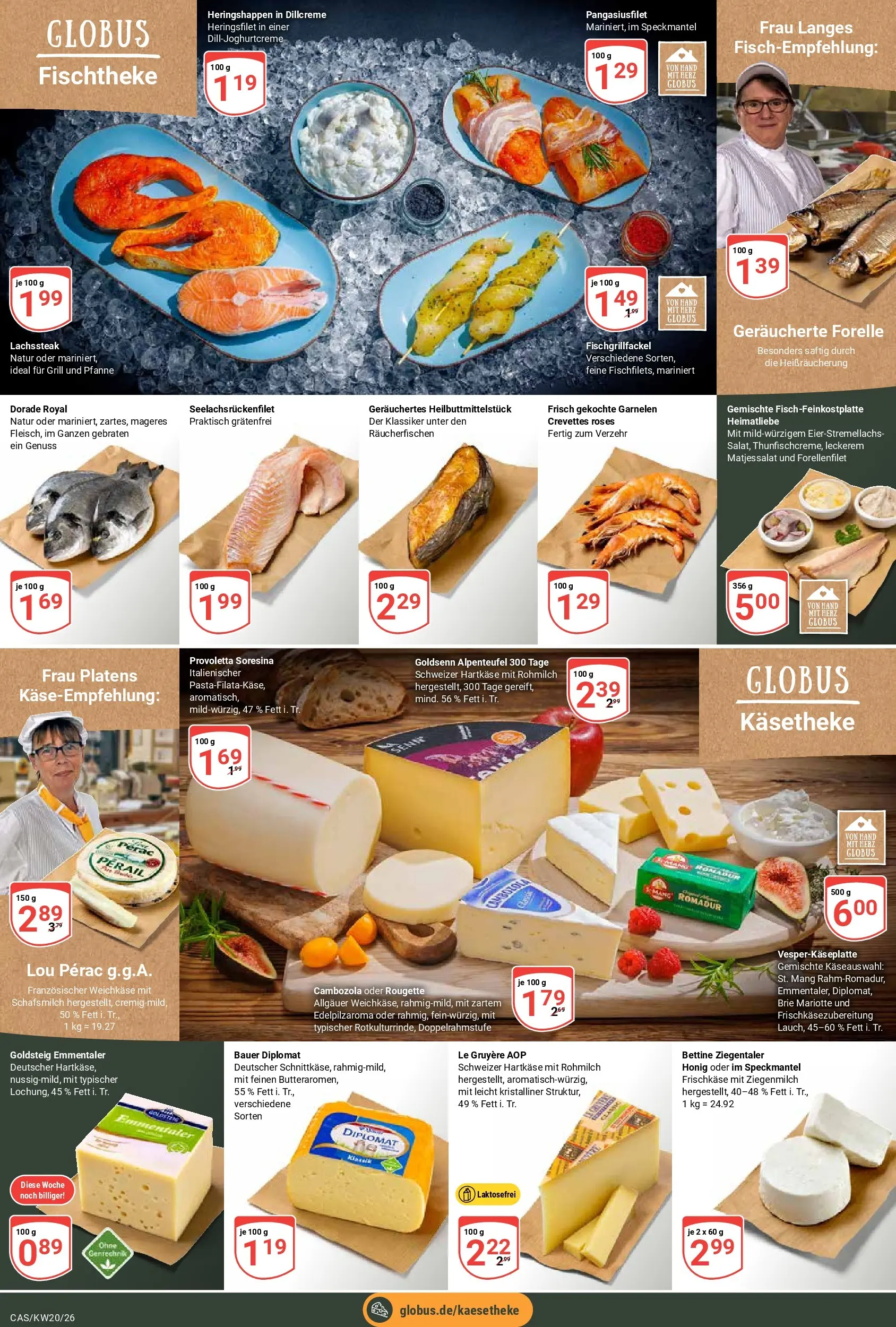 Globus Prospekt Castrop-Rauxel	 (ab 10.05.2026) » Angebote online | Seite: 7 | Produkte: Dorade, Garnelen, Salat, Frischkase