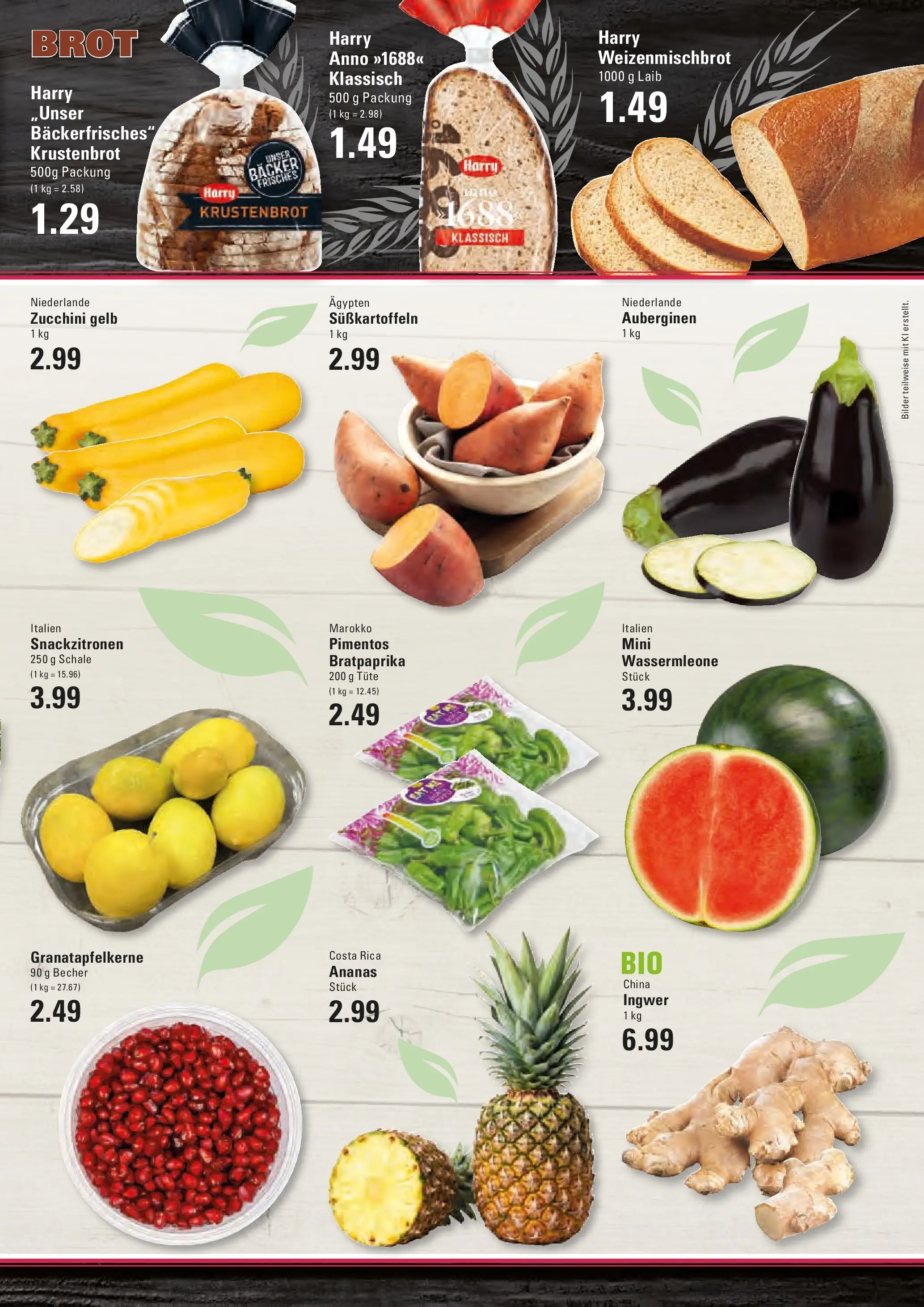 Edeka prospekt Hamburg	 (ab 10.05.2026) » Angebote Online | Seite: 3 | Produkte: Ananas, Bilder, Brot, Zucchini