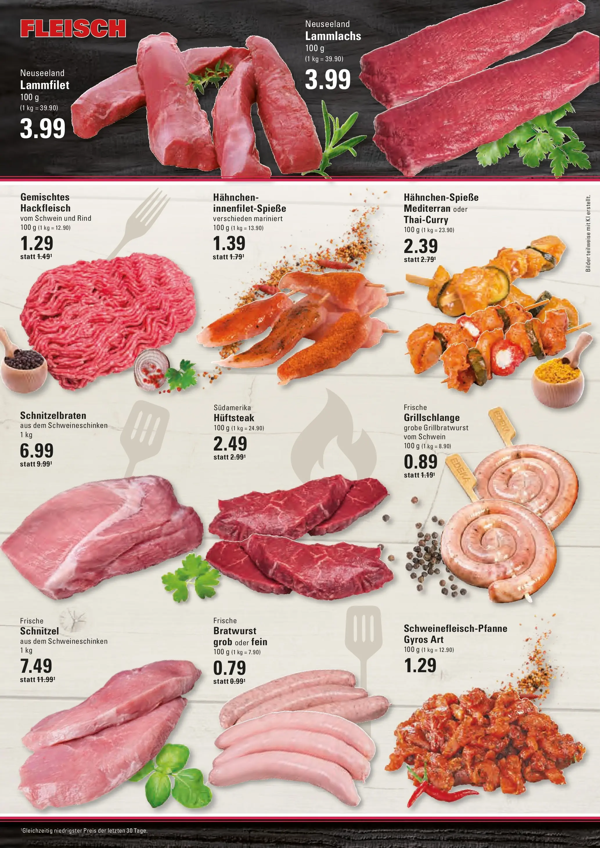 Edeka prospekt Hamburg	 (ab 10.05.2026) » Angebote Online | Seite: 4 | Produkte: Hahnchen, Gyros, Bilder, Steak