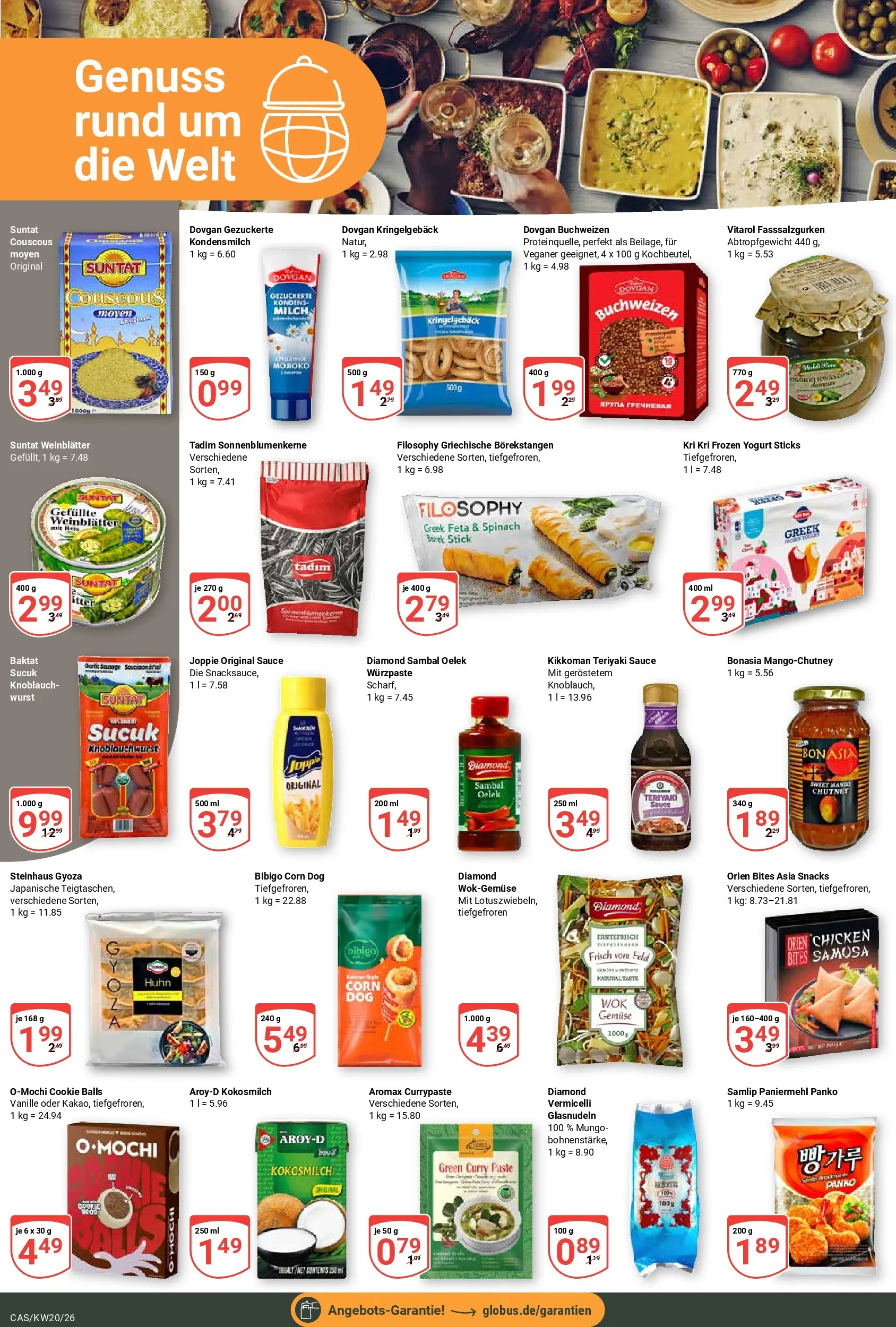 Globus Prospekt Castrop-Rauxel	 (ab 10.05.2026) » Angebote online | Seite: 15 | Produkte: Milch, Mango, Wurst, Knoblauch