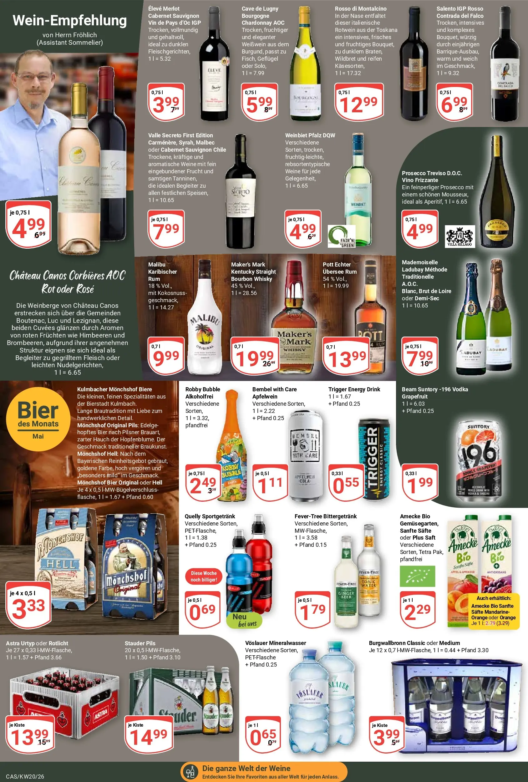 Globus Prospekt Castrop-Rauxel	 (ab 10.05.2026) » Angebote online | Seite: 16 | Produkte: Energy, Rum, Pils, Wein