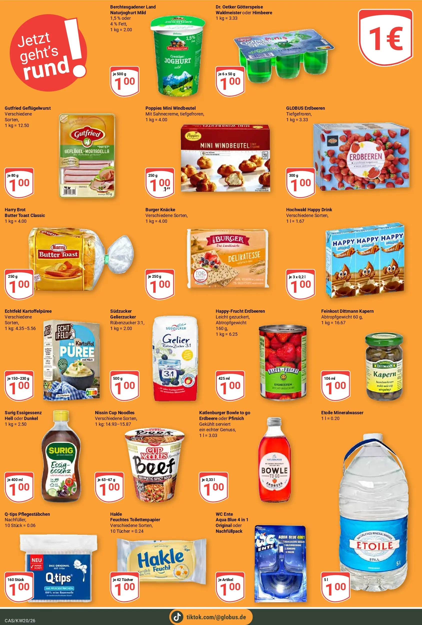 Globus Prospekt Castrop-Rauxel	 (ab 10.05.2026) » Angebote online | Seite: 17 | Produkte: Gelierzucker, Joghurt, Toast, Pfirsich