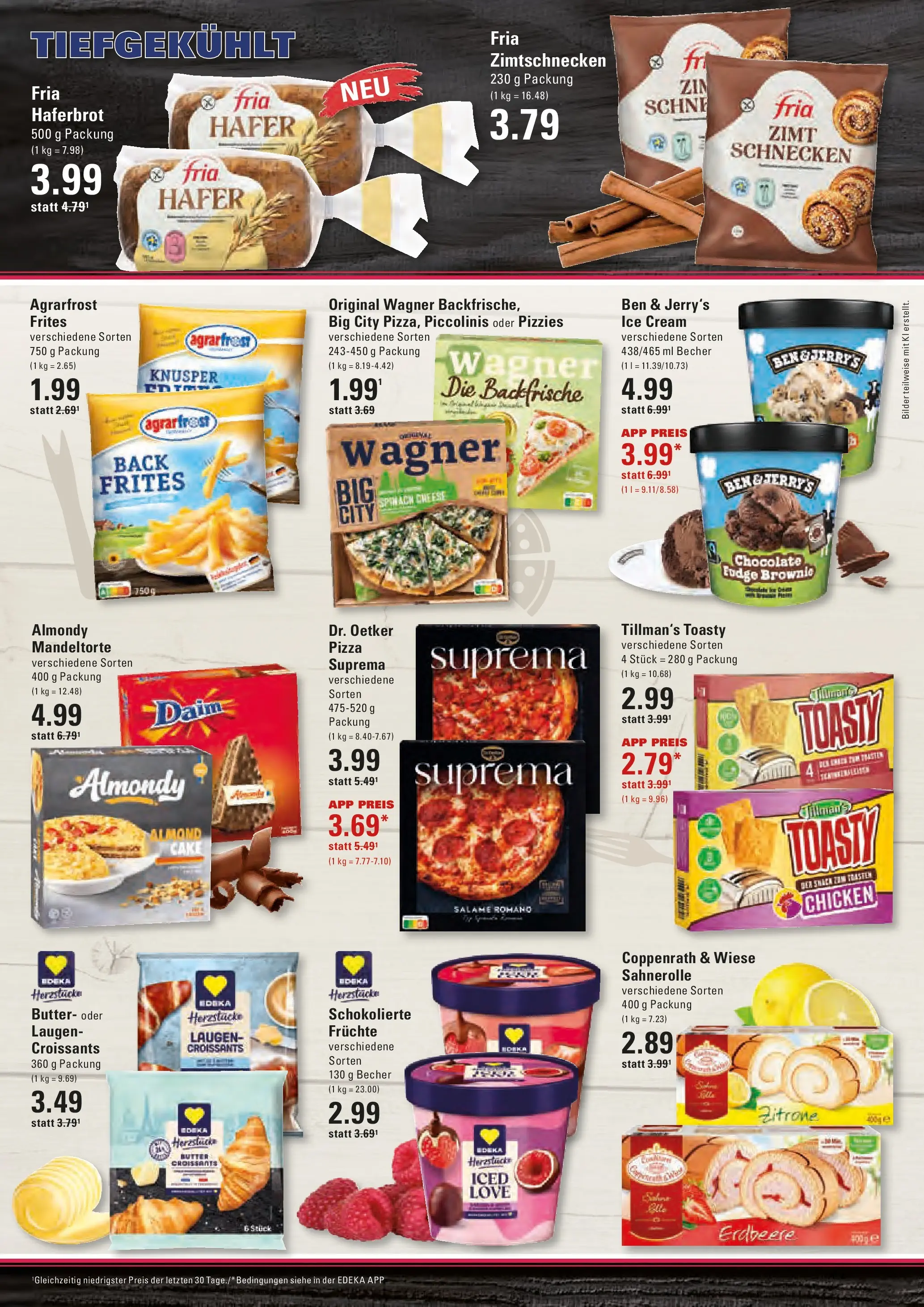 Edeka prospekt Hamburg	 (ab 10.05.2026) » Angebote Online | Seite: 10 | Produkte: Ben & Jerry's, Bilder, Piccolinis, Pizza