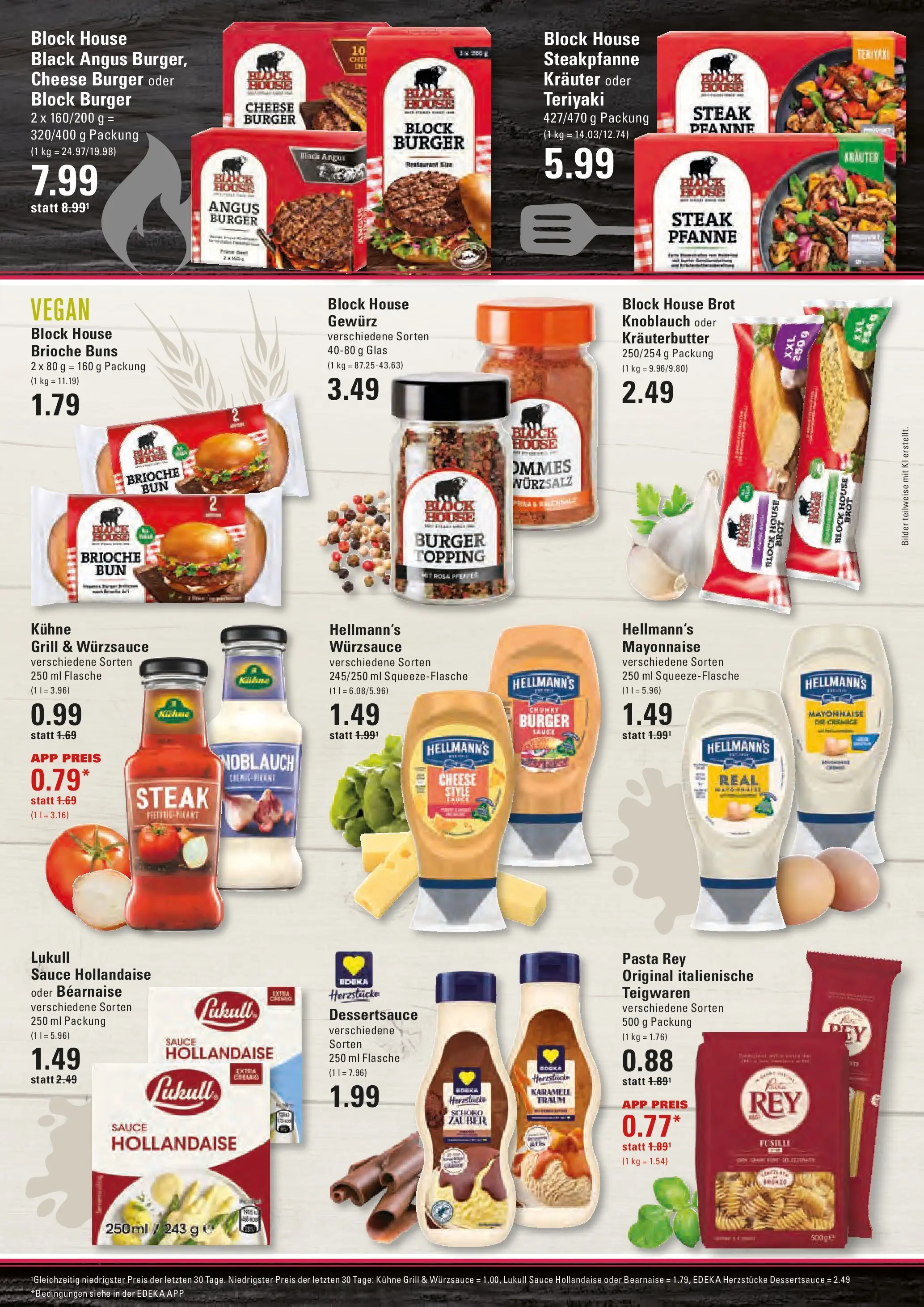 Edeka prospekt Hamburg	 (ab 10.05.2026) » Angebote Online | Seite: 13 | Produkte: Burger, Kräuterbutter, Bilder, Knoblauch