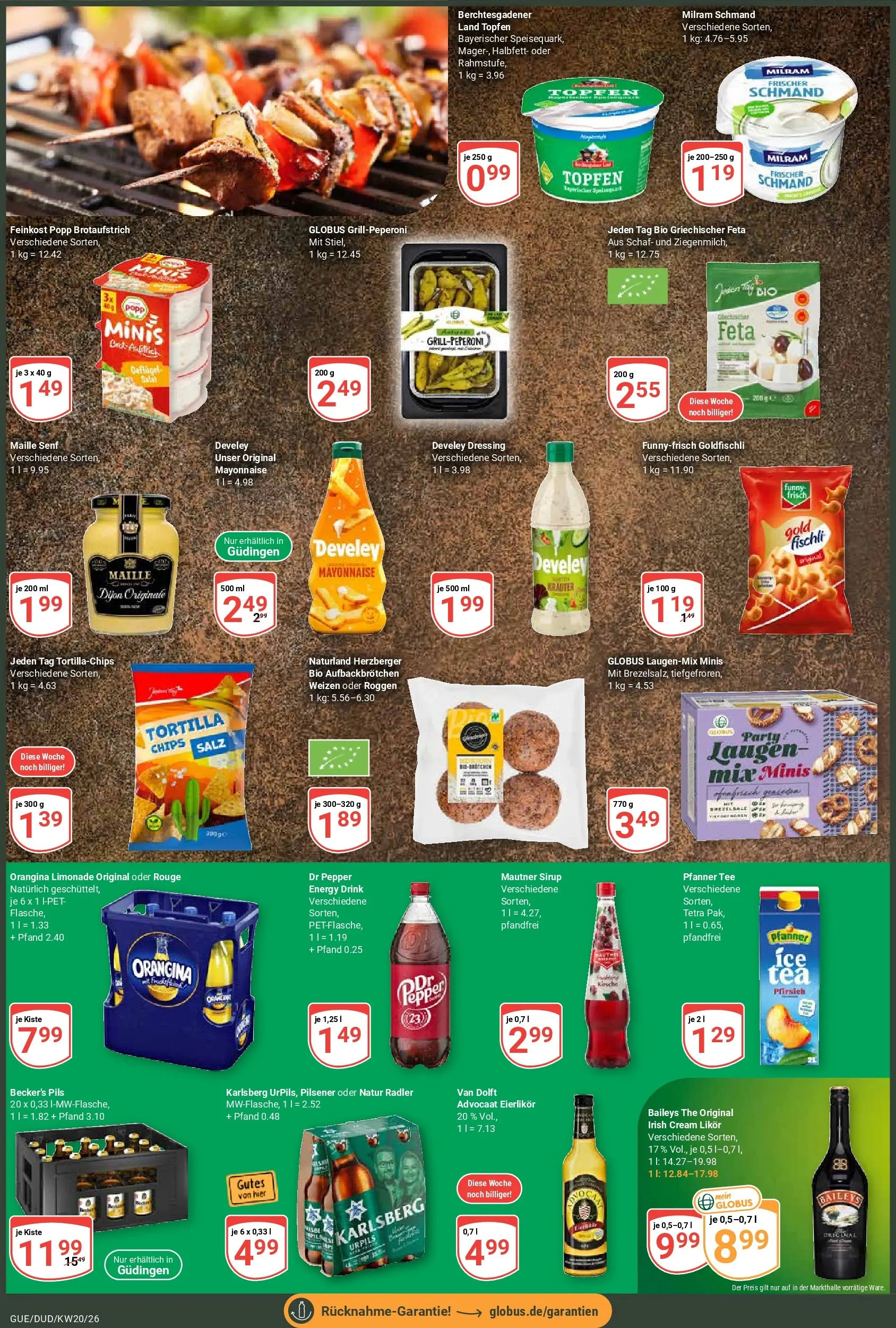 Globus Prospekt Saarbrücken-Güdingen	 (ab 10.05.2026) » Angebote online | Seite: 3 | Produkte: Energy, Pils, Milram, Salz