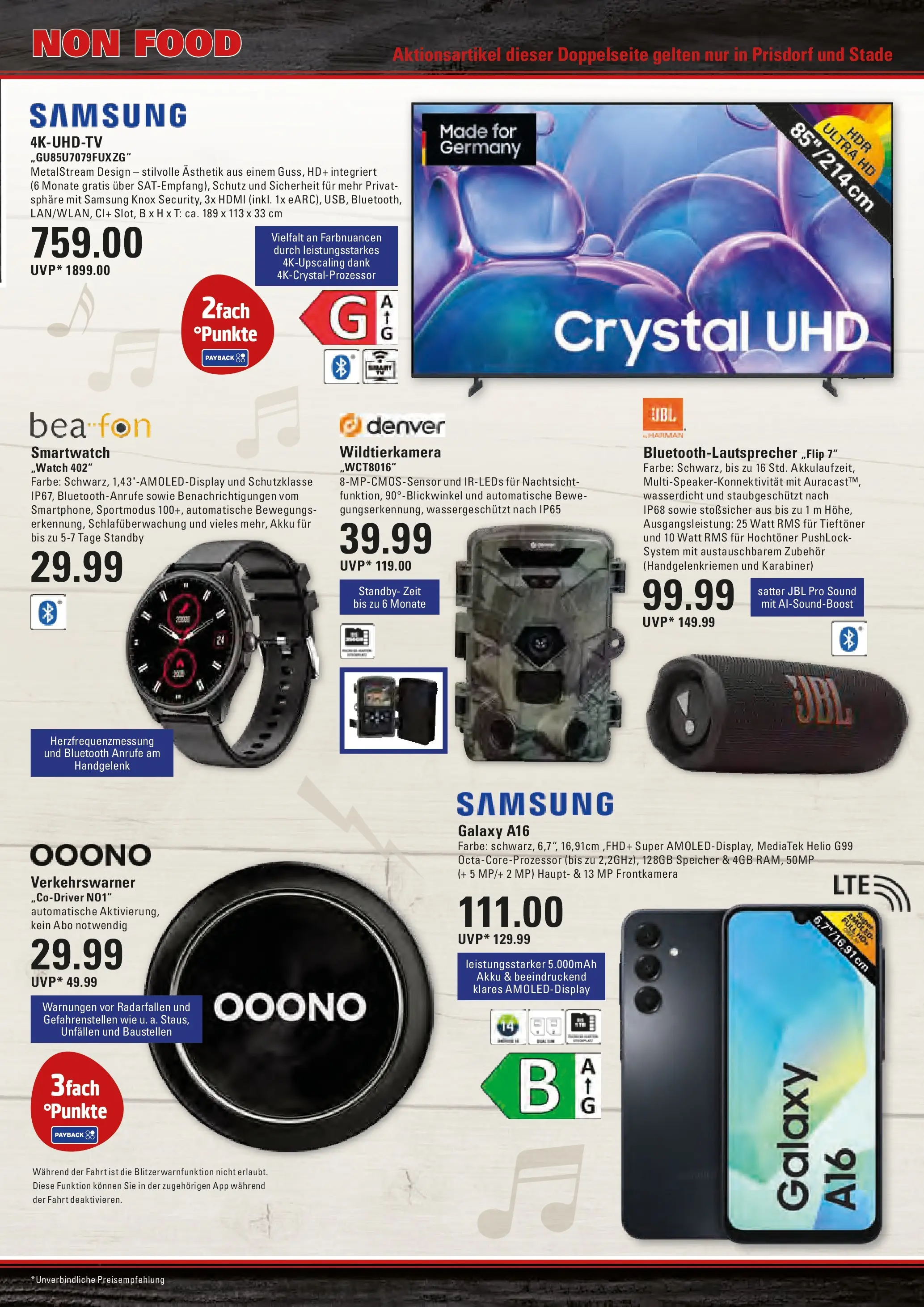 Edeka prospekt Stade	 (ab 10.05.2026) » Angebote Online | Seite: 17 | Produkte: Smartwatch, Samsung, Smartphone, TV