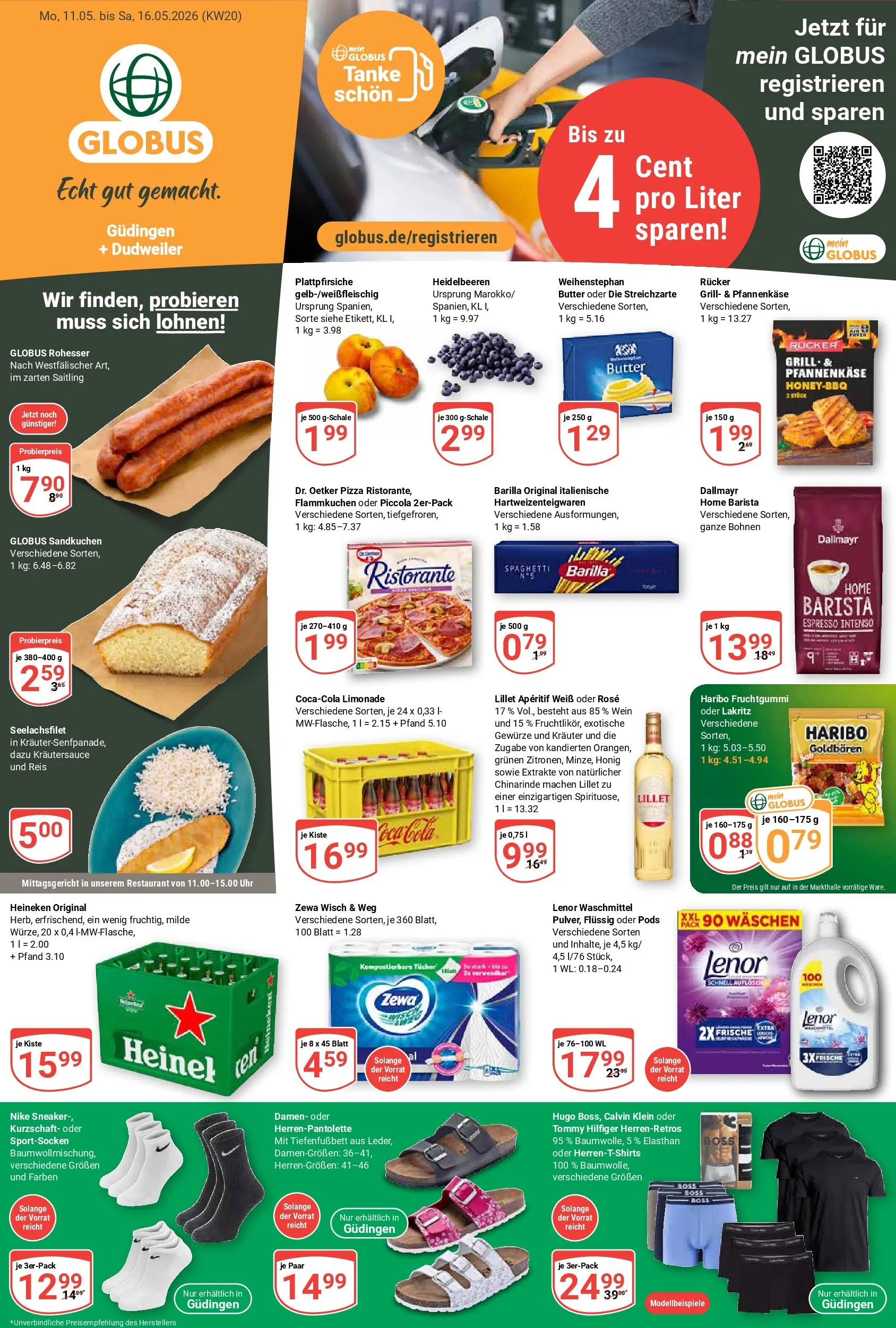 Globus Prospekt Saarbrücken-Güdingen	 (ab 10.05.2026) » Angebote online | Seite: 6 | Produkte: Dallmayr, Waschmittel, Pizza, Wein