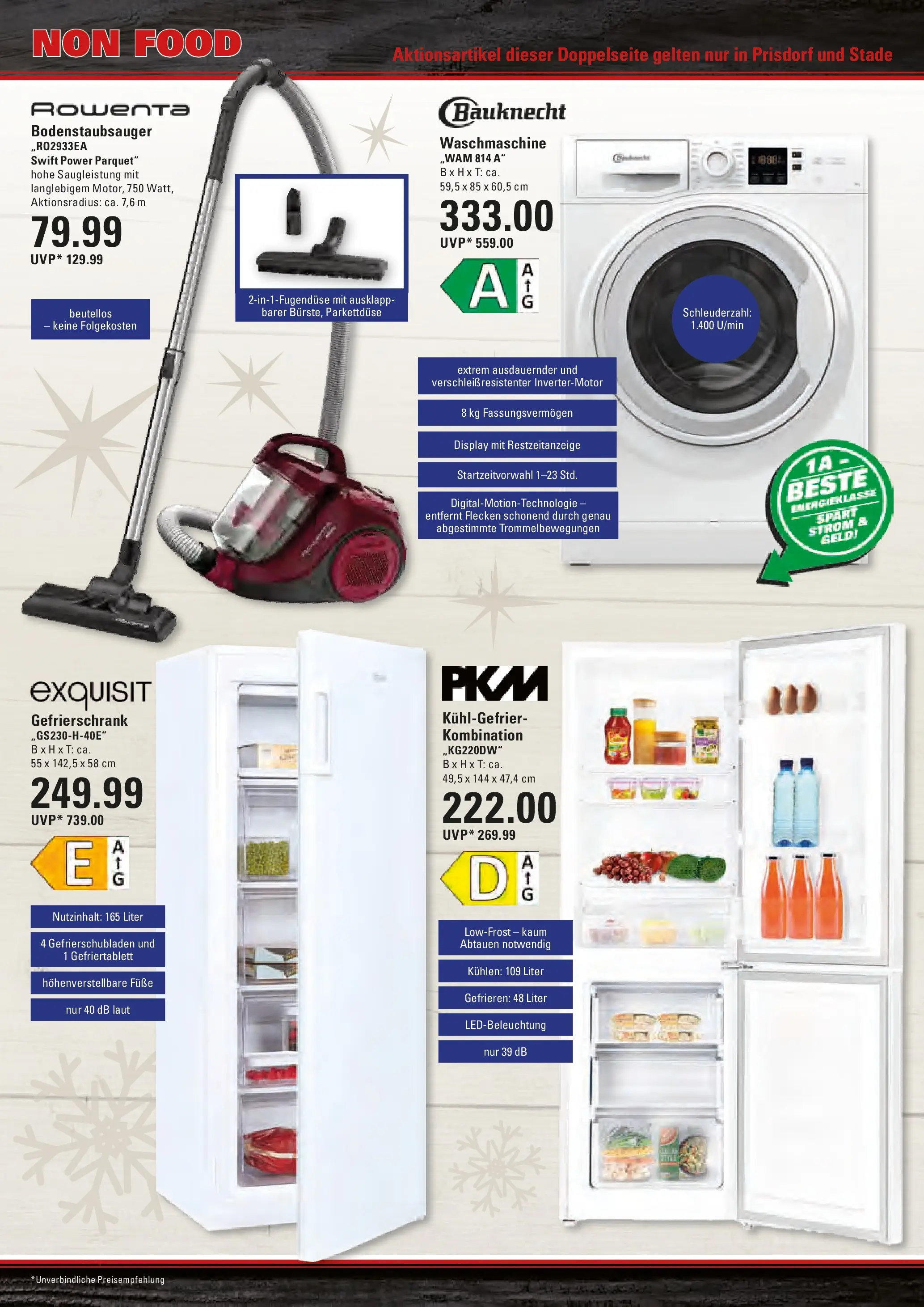 Edeka prospekt Stade	 (ab 10.05.2026) » Angebote Online | Seite: 21 | Produkte: Gefrierschrank, Waschmaschine