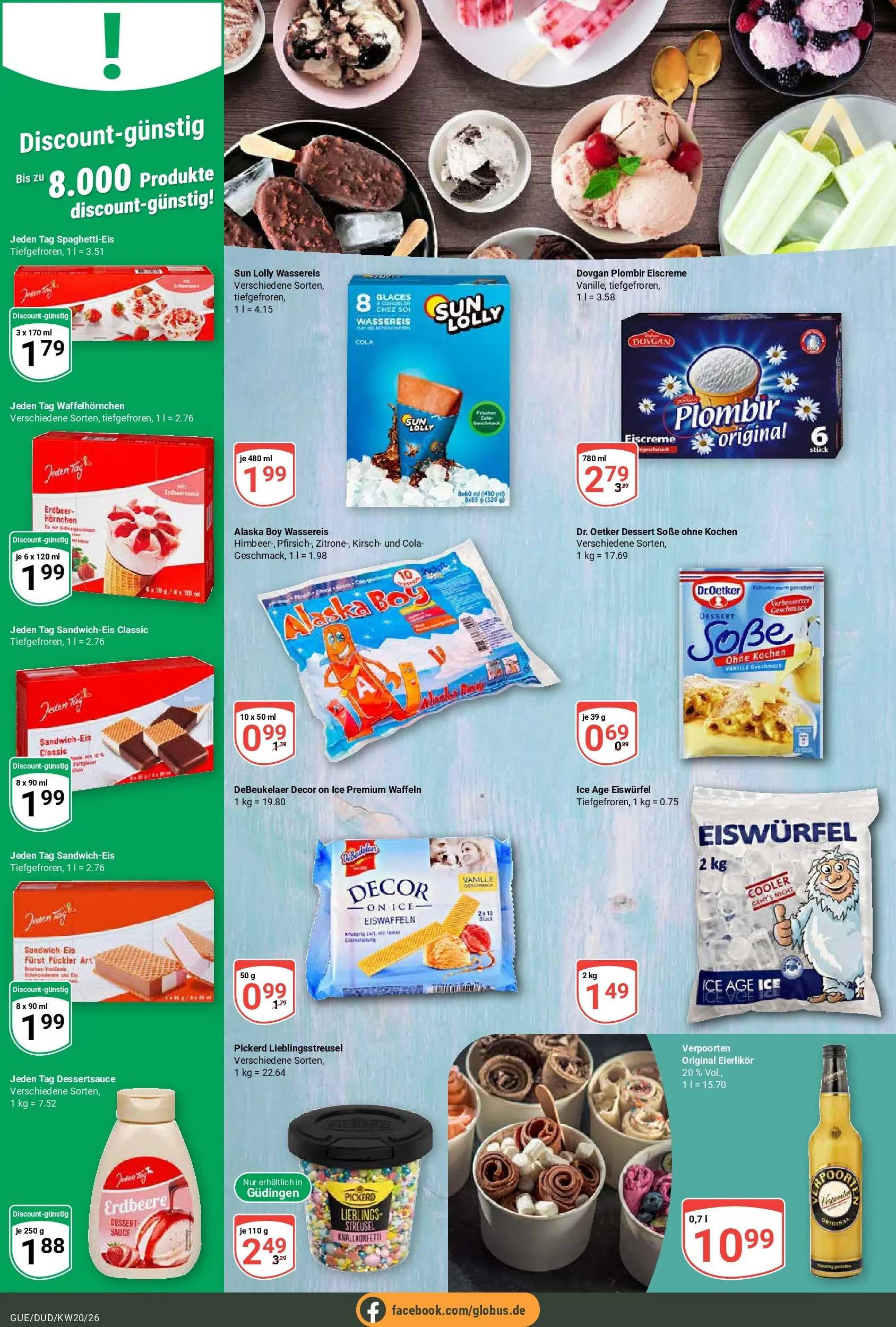 Globus Prospekt Saarbrücken-Güdingen	 (ab 10.05.2026) » Angebote online | Seite: 17 | Produkte: Cola, Eiscreme, Waffeln, Soße