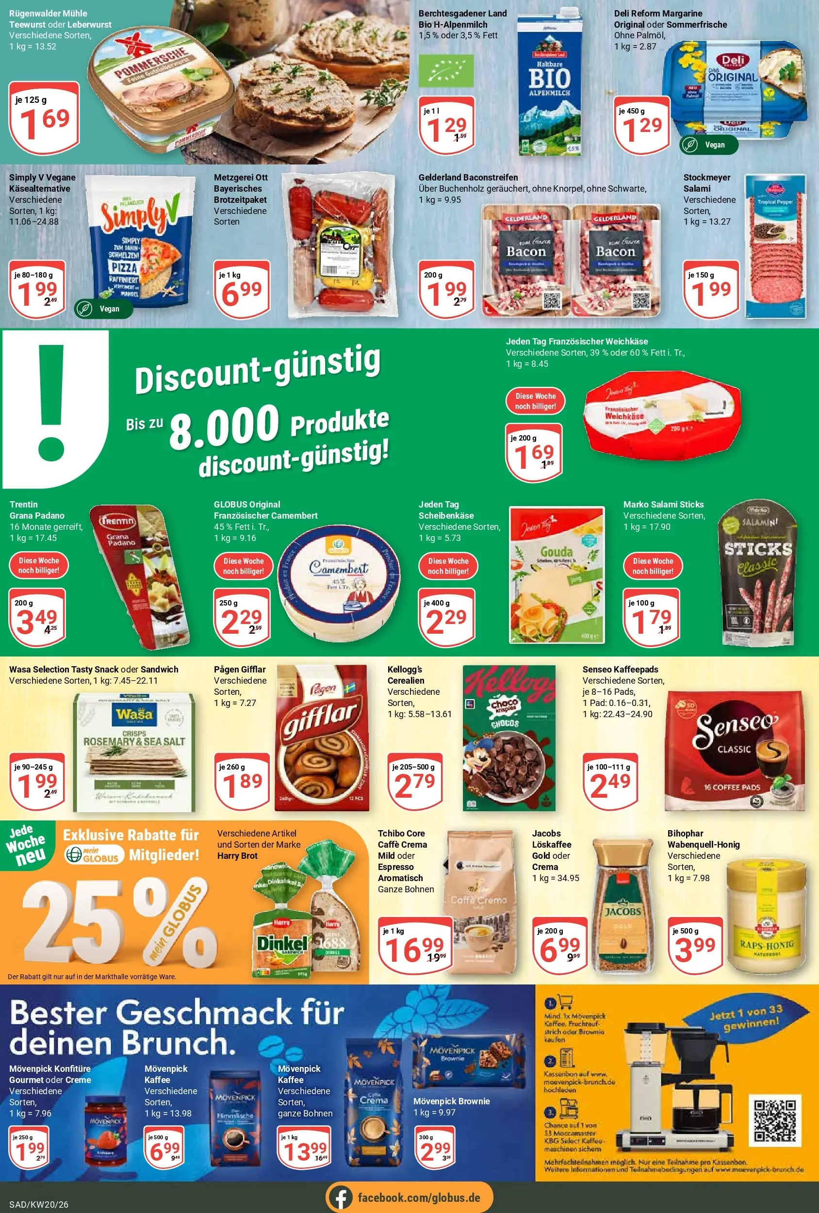 Globus Prospekt Schwandorf	 (ab 10.05.2026) » Angebote online | Seite: 12 | Produkte: Senseo, Kellogg's, Pizza, Deli reform