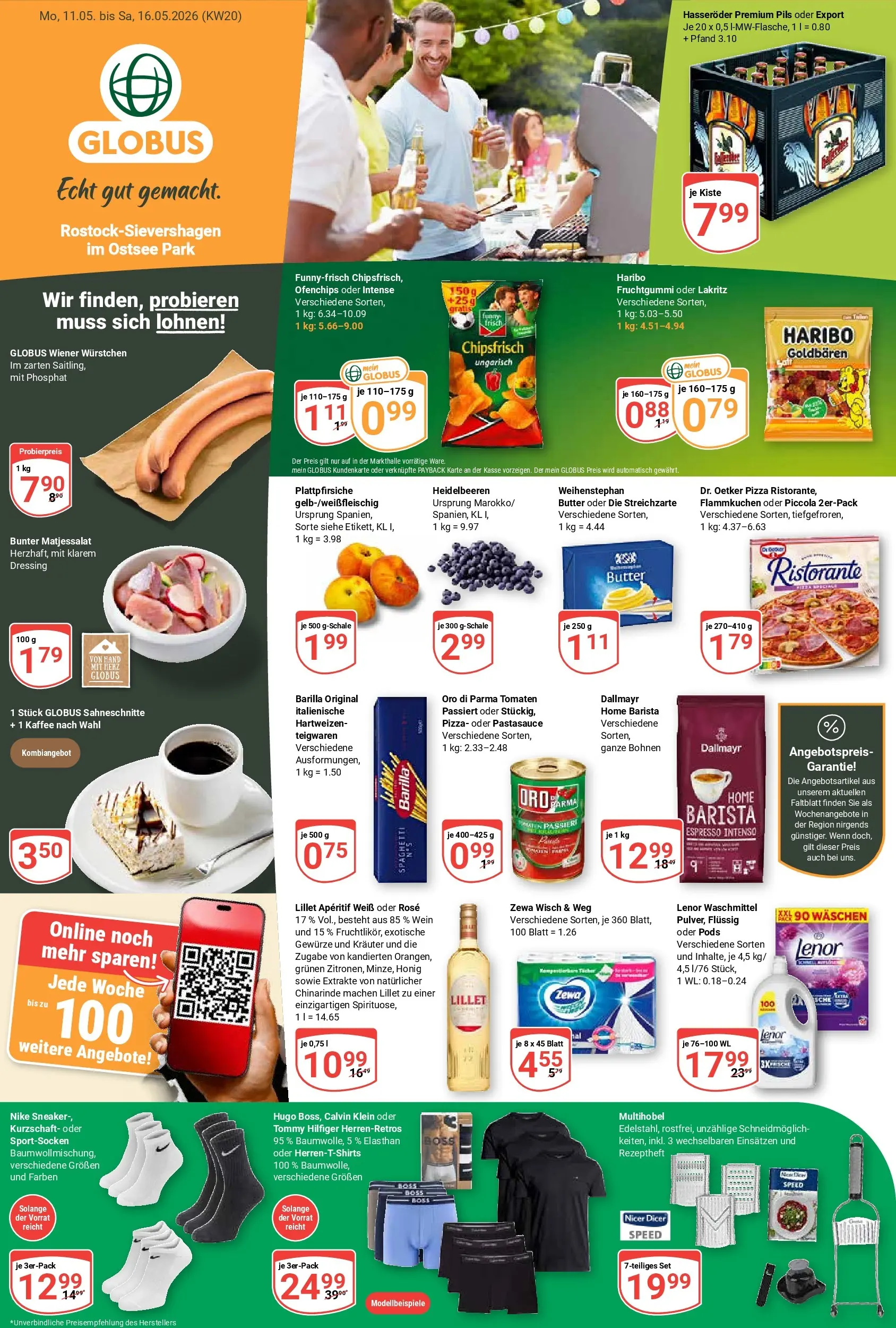 Globus Prospekt Lambrechtshagen	 (ab 10.05.2026) » Angebote online | Seite: 1 | Produkte: Ristorante, Barilla, Waschmittel, Pizza