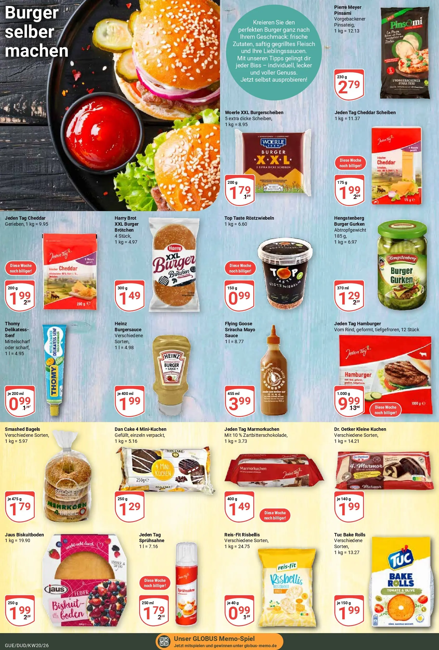 Globus Prospekt Saarbrücken-Güdingen	 (ab 10.05.2026) » Angebote online | Seite: 19 | Produkte: Top, Brot, Fleisch, Gurken